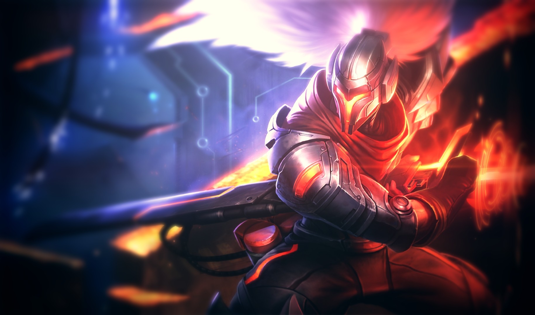 Project Yasuo from League of Legends HD Wallpaper