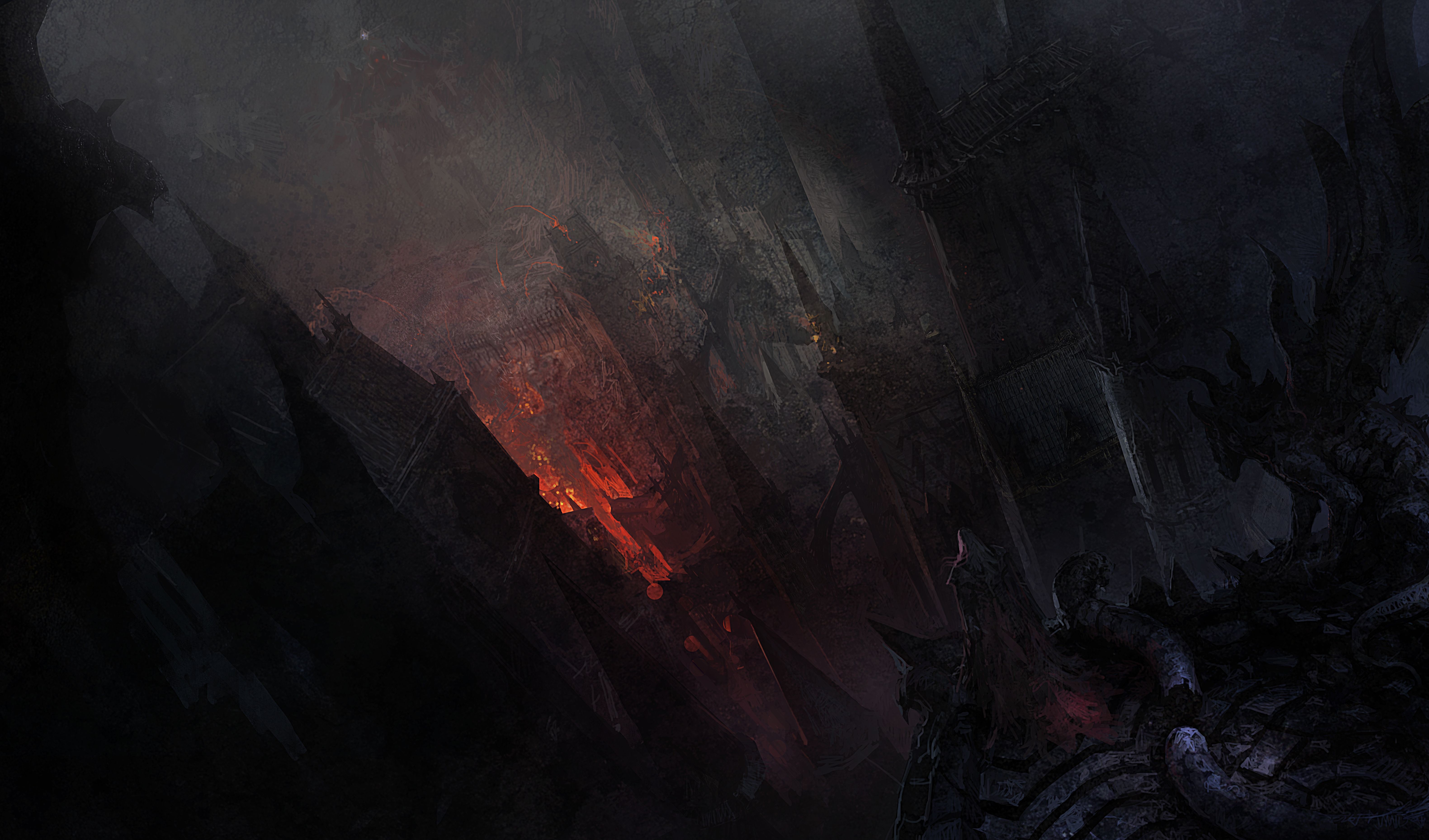 Castlevania: Lords of Shadow concept art HD Wallpaper