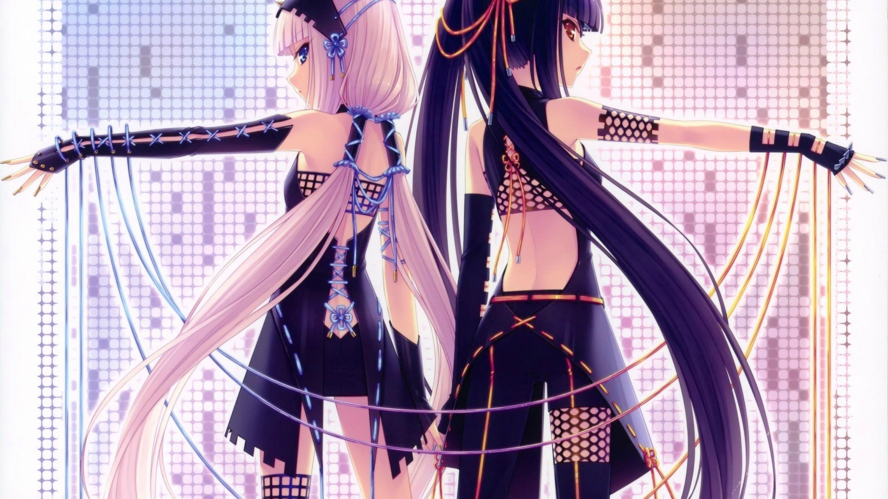 Chocolat and Vanilla from Neko Para HD Wallpaper