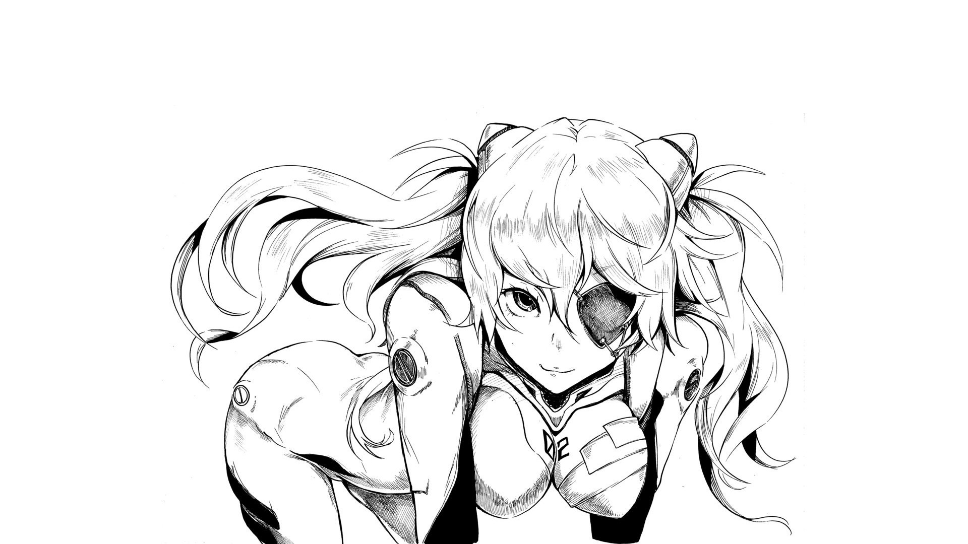 Asuka Langley Shikinami from Neon Genesis Evangelion HD Wallpaper