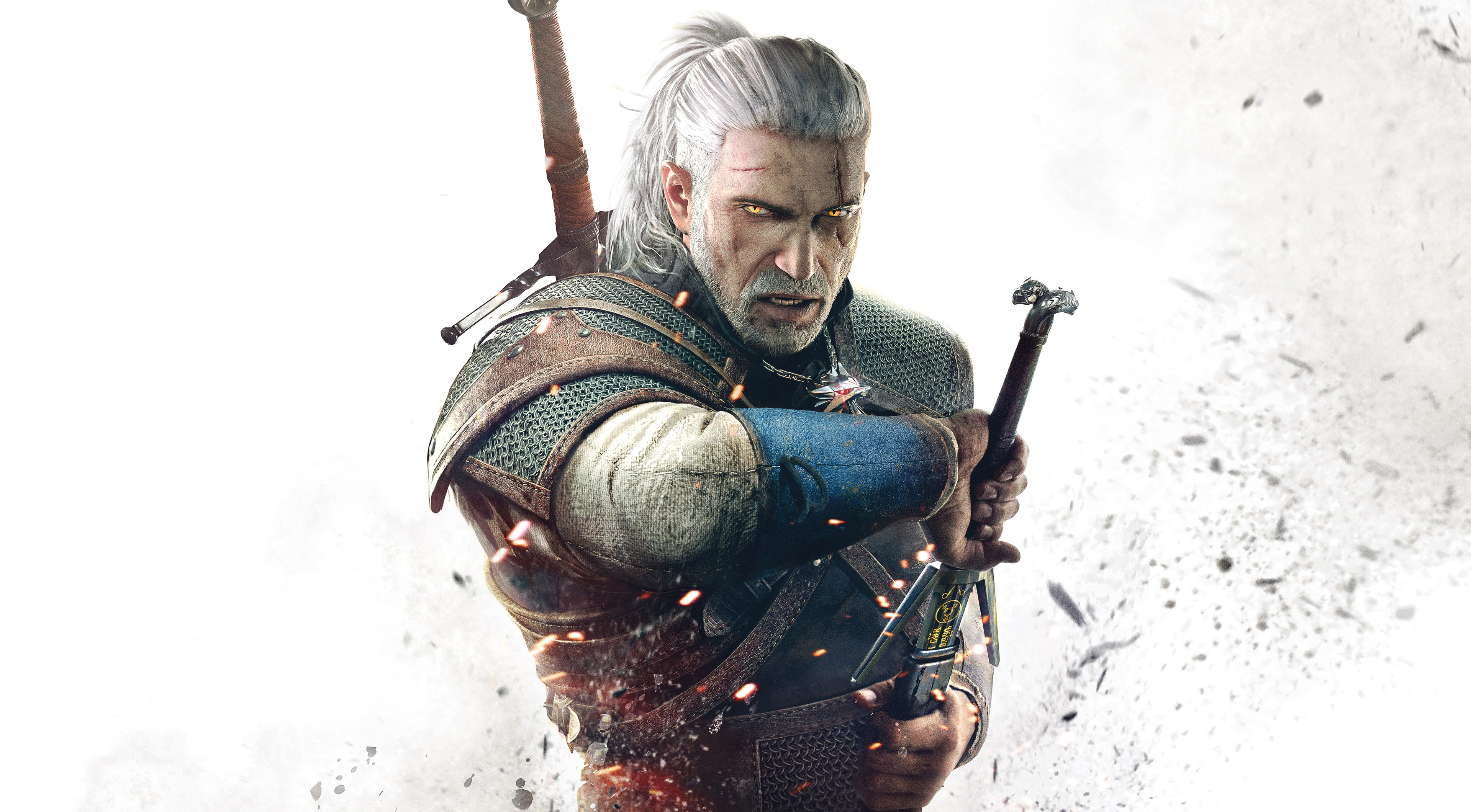 Geralt of Rivia from The Witcher 3: Wild Hunt HD Wallpaper