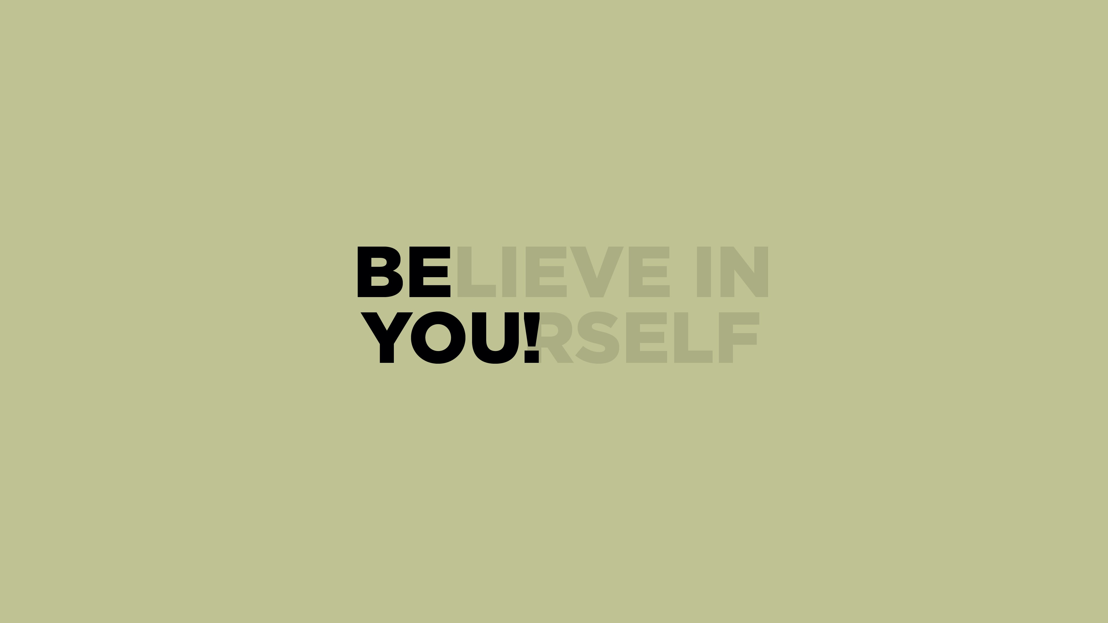 Believe in yourself quote HD Wallpaper