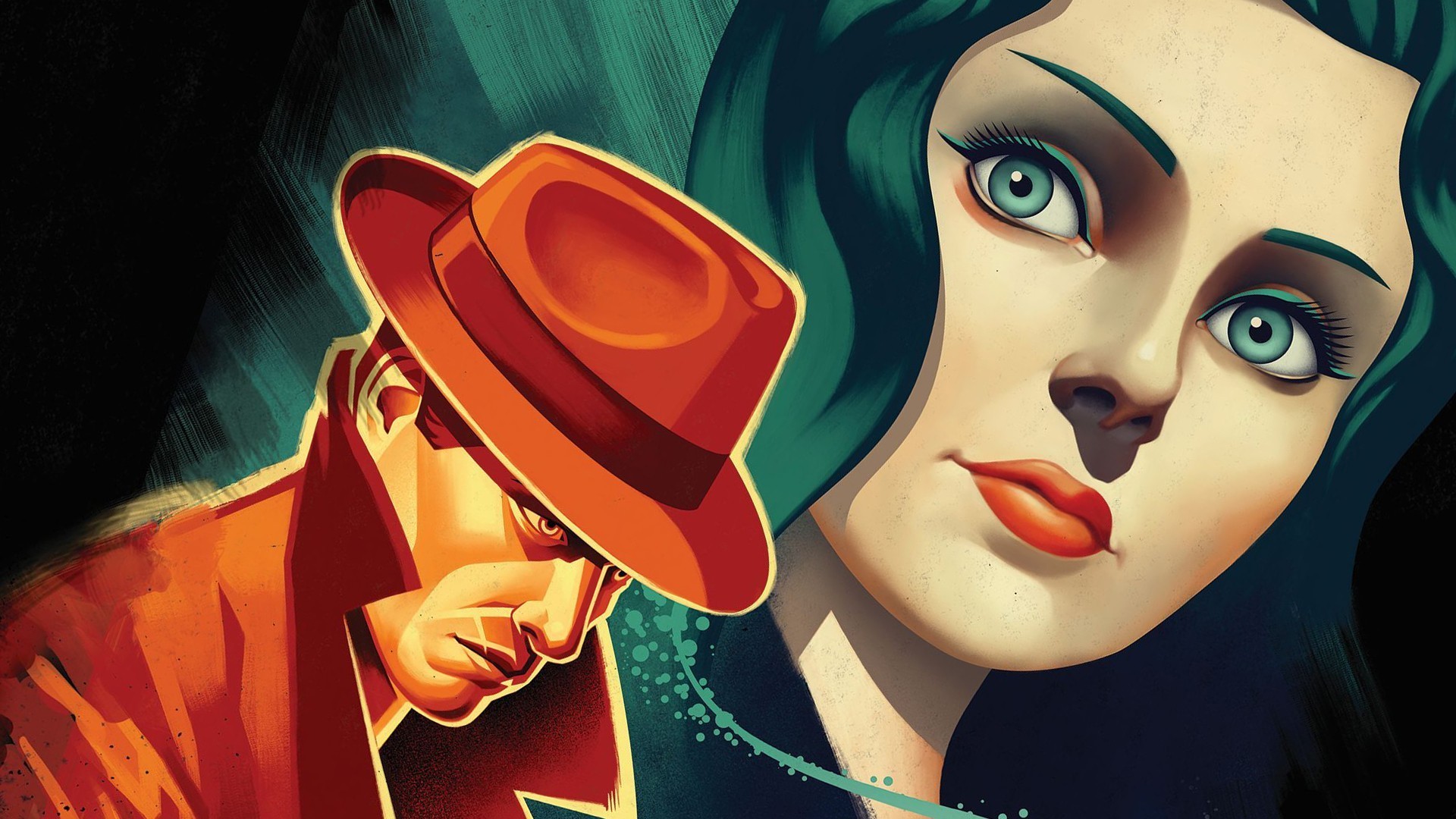 BioShock Infinite Artwork of Elizabeth and Booker HD Wallpaper