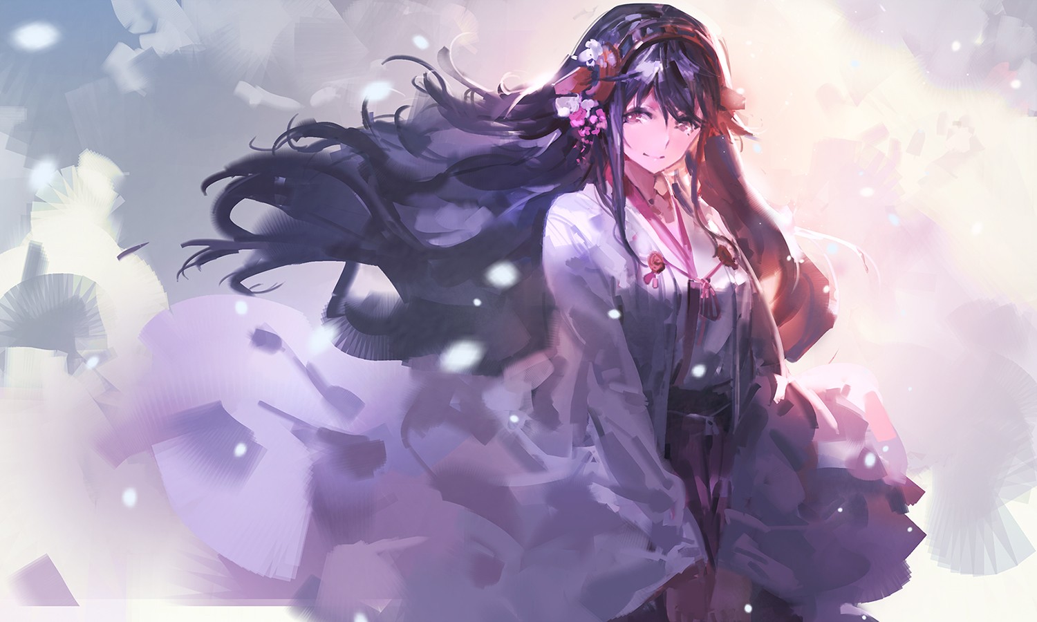 Haruna from Kantai Collection HD Wallpaper