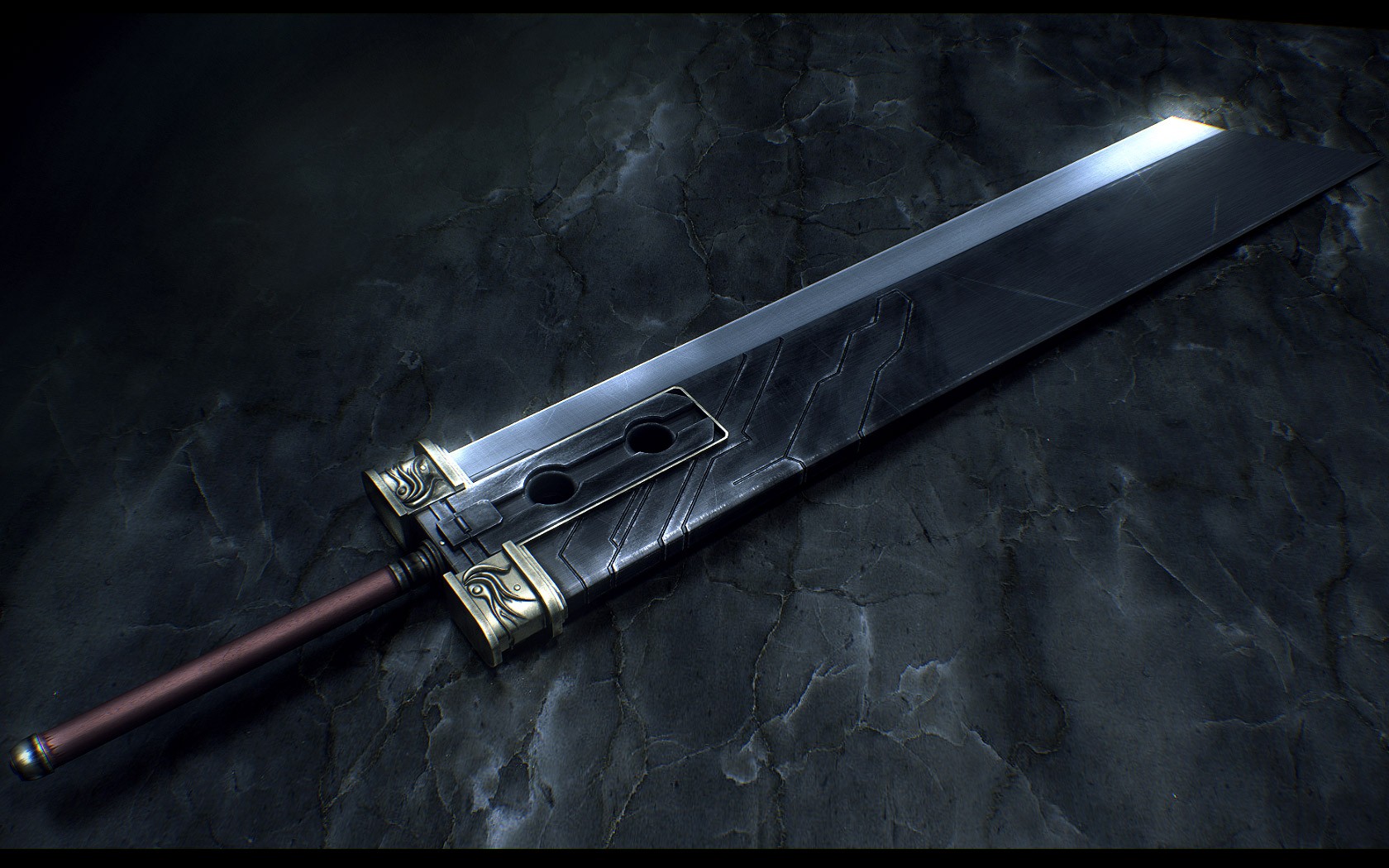 Buster Sword from Final Fantasy HD Wallpaper