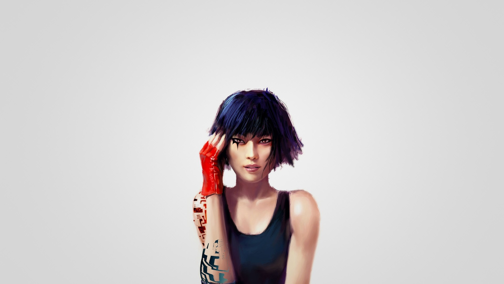 Faith Connors from Mirrors Edge artwork HD Wallpaper