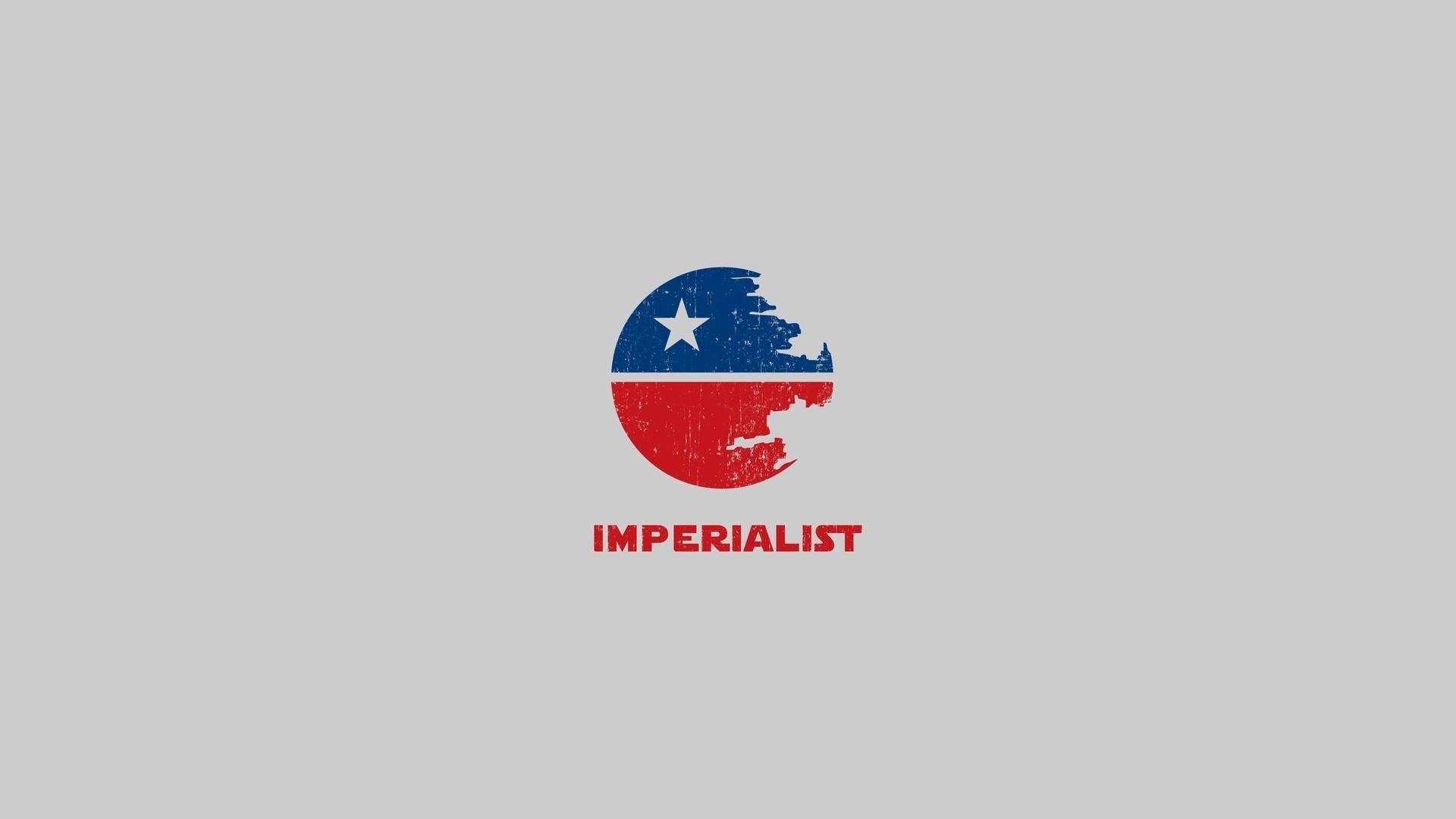 Imperialist logo with Star Wars reference HD Wallpaper