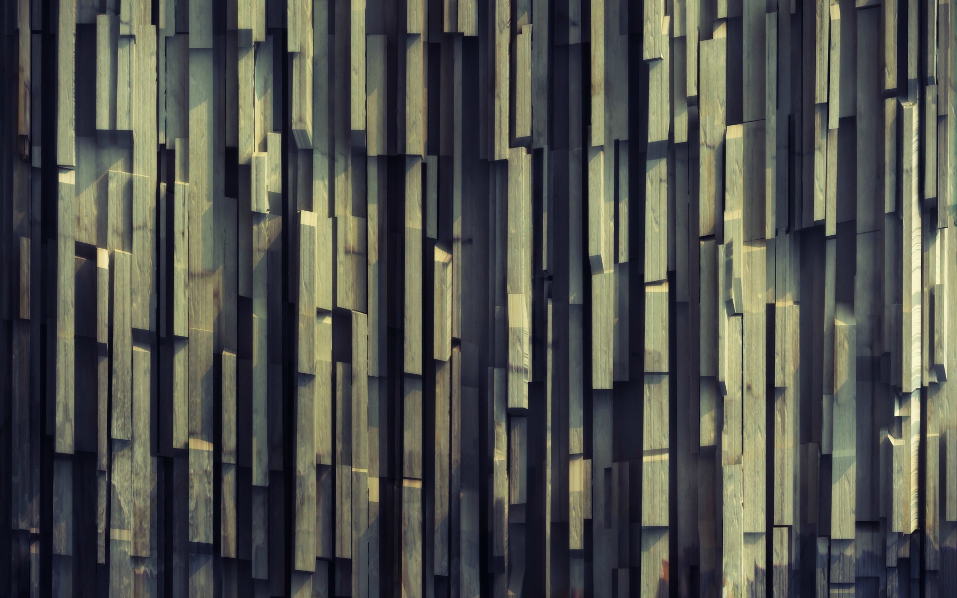 Abstract pattern of vertical wooden planks HD Wallpaper