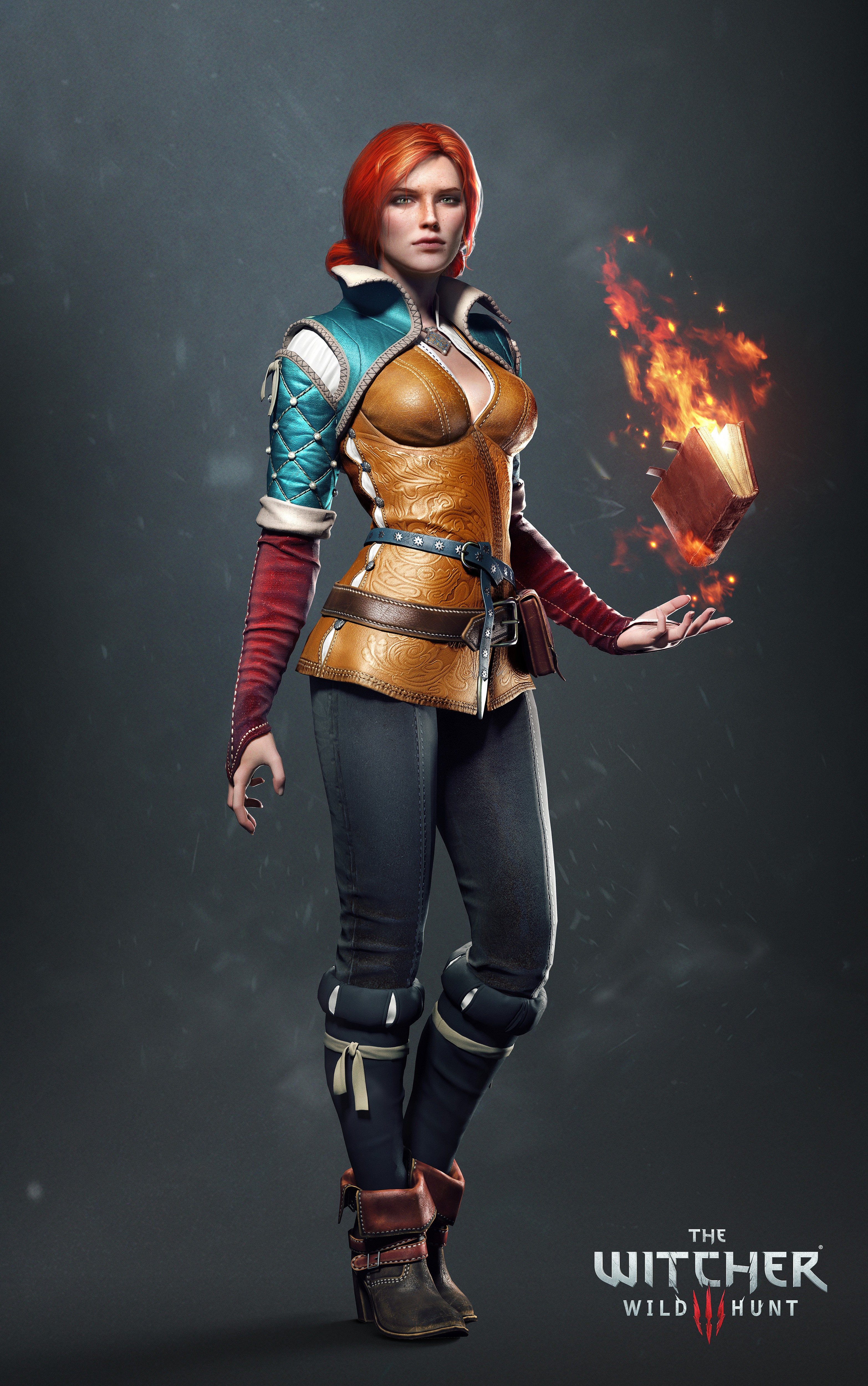 Triss Merigold from The Witcher 3: Wild Hunt HD Wallpaper