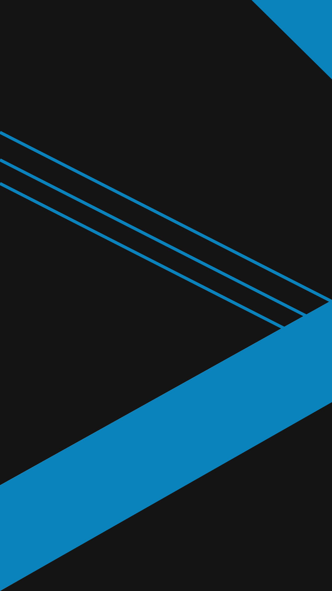 Abstract geometric design with blue lines and shapes HD Wallpaper