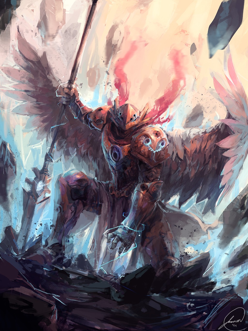 Artwork by Jason Nuygen HD Wallpaper