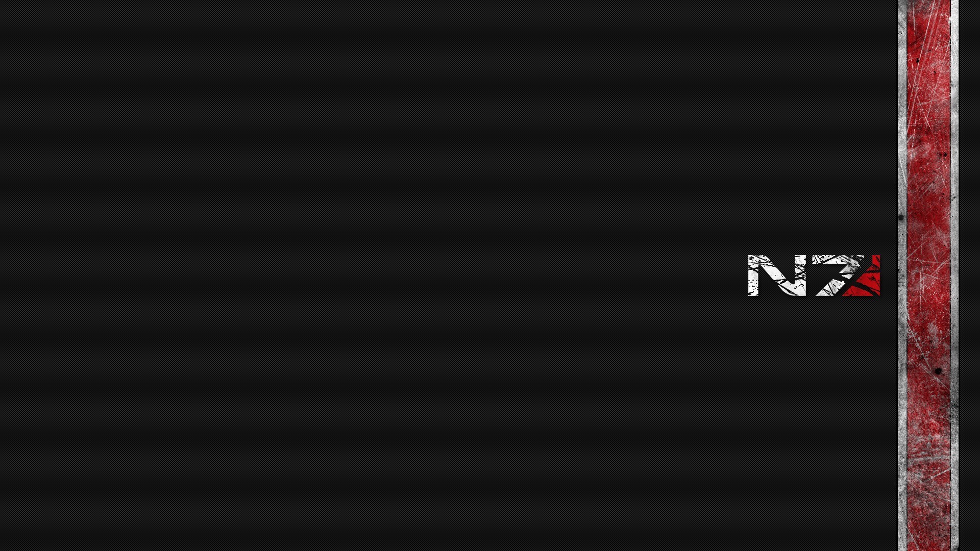 Mass Effect N7 Logo HD Wallpaper