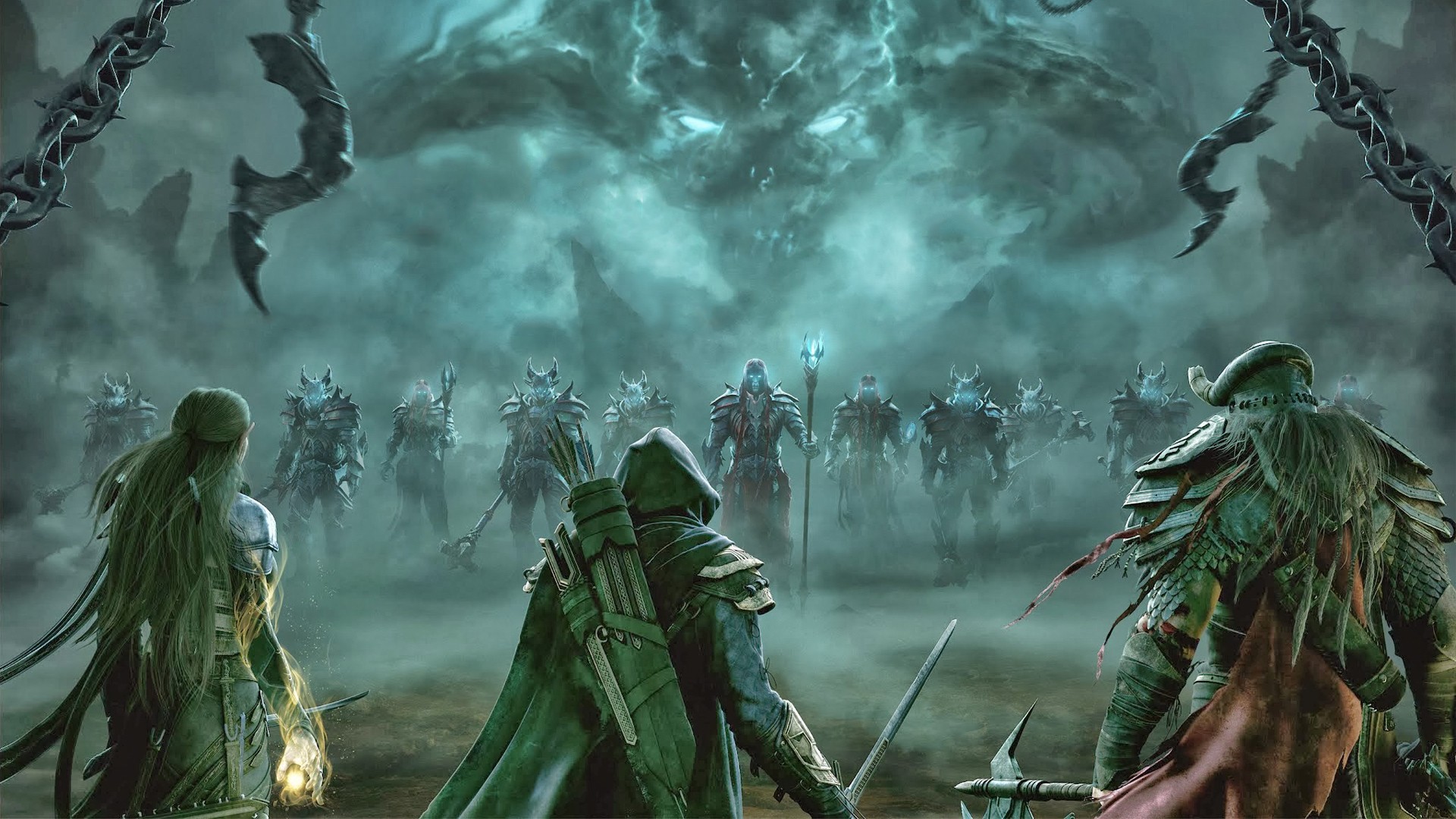 The Elder Scrolls Online: Molag Bal and his army HD Wallpaper