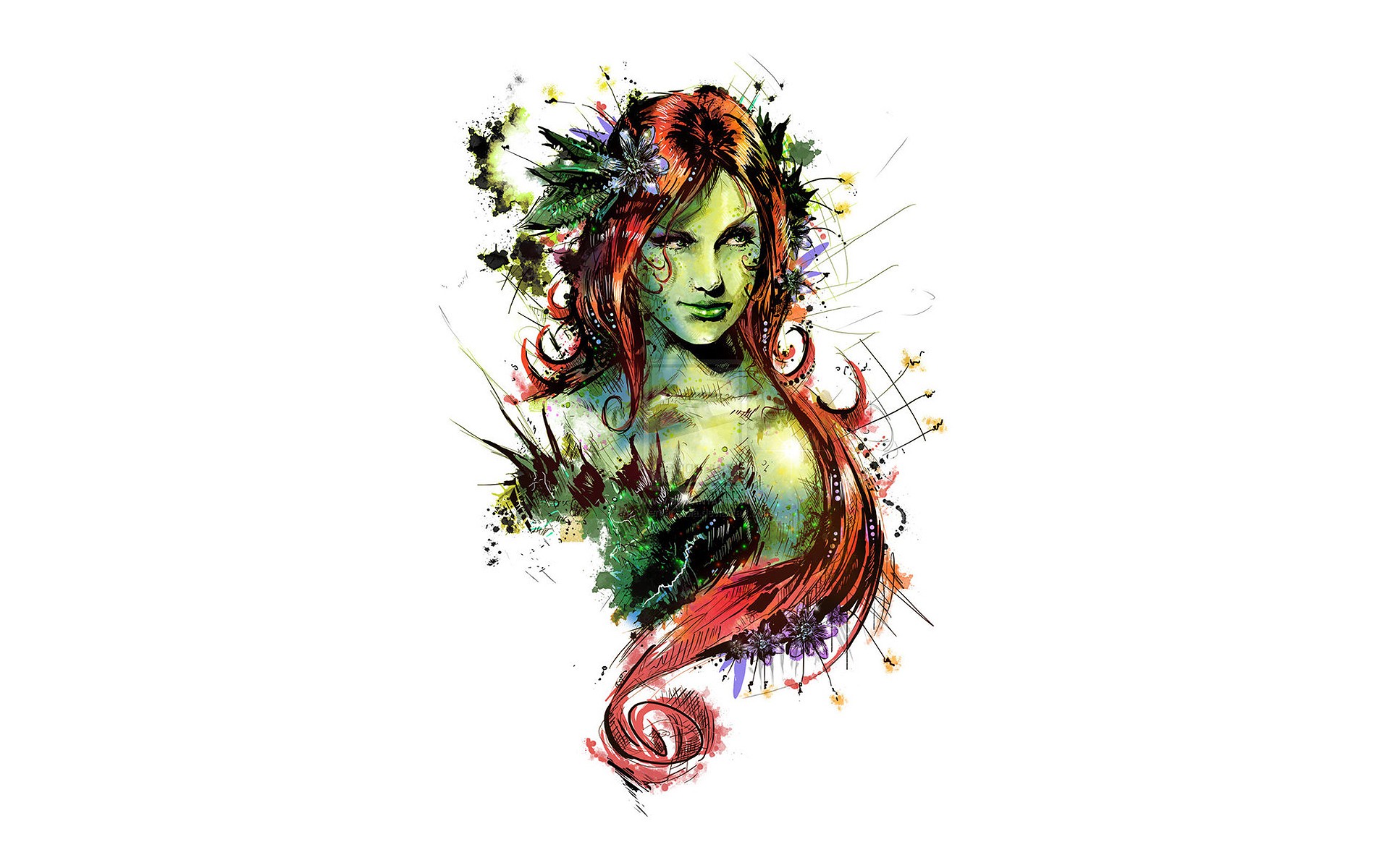 Poison Ivy from DC Comics HD Wallpaper