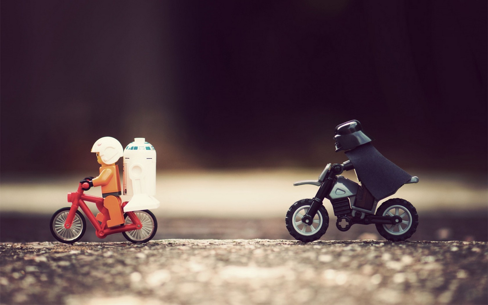 LEGO Darth Vader and Astronaut on Vehicles HD Wallpaper