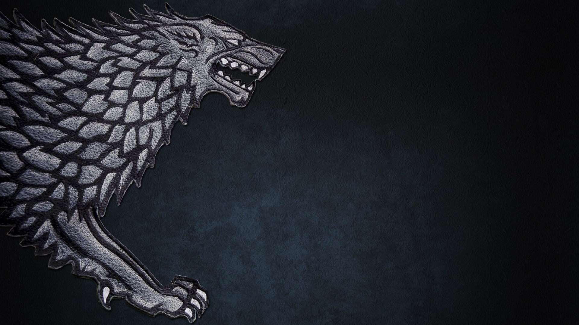 Game of Thrones Stark Wolf Emblem HD Wallpaper