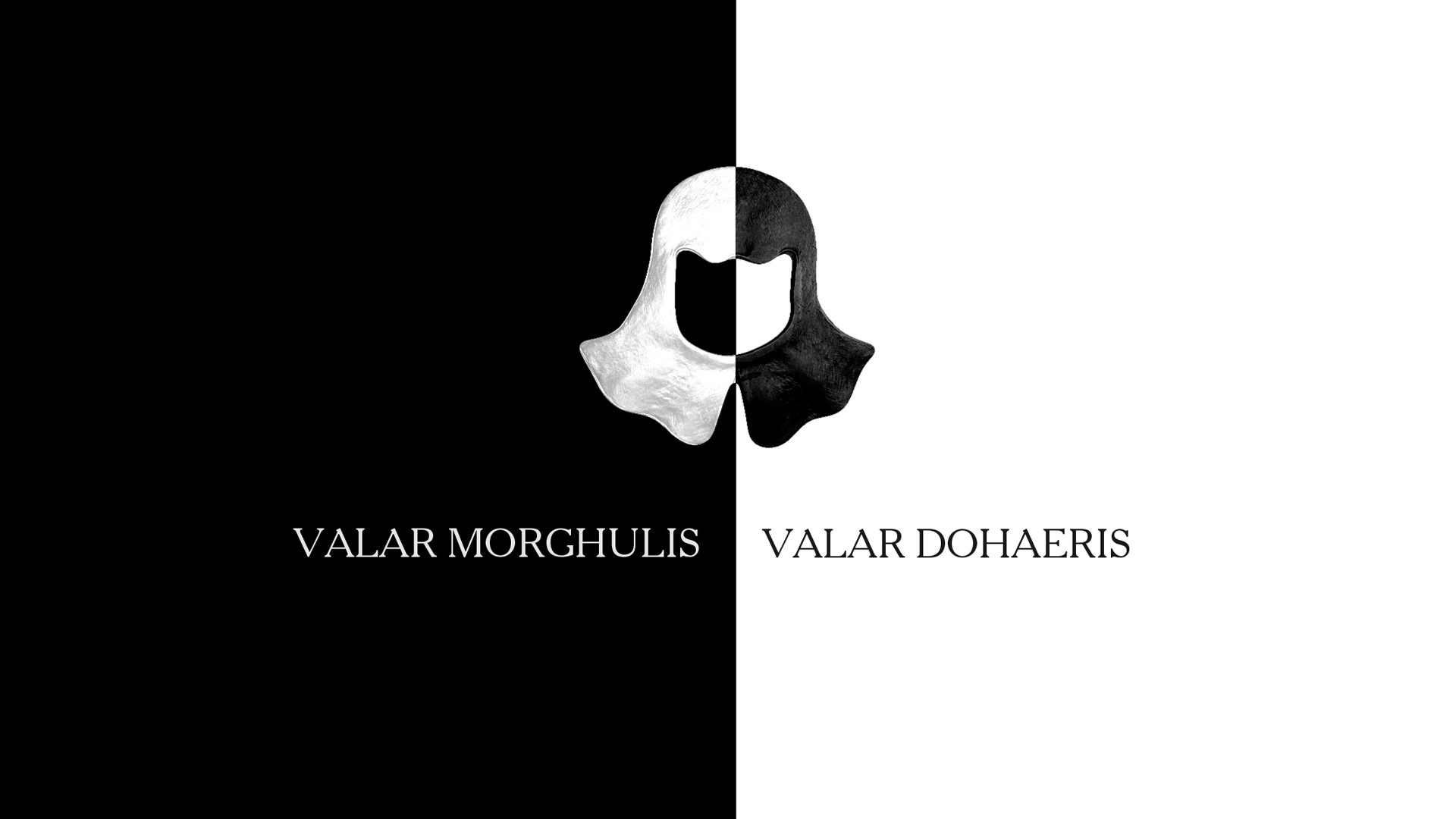 Game of Thrones Valar Morghulis Valar Dohaeris HD Wallpaper