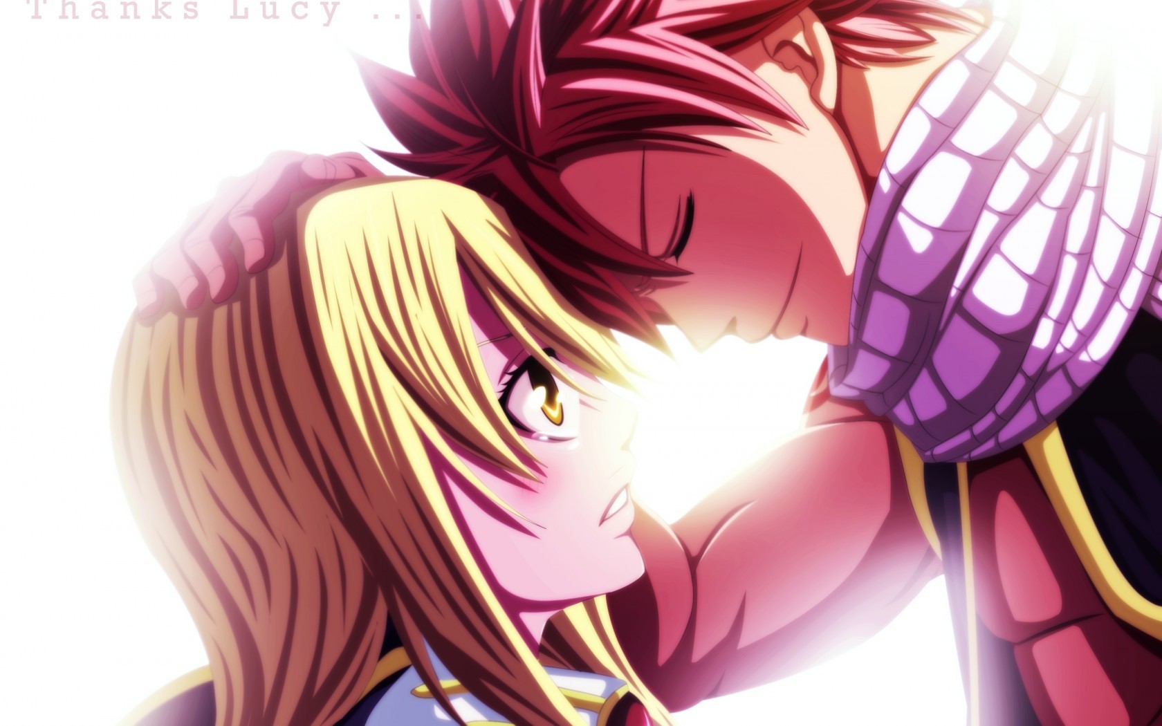 Natsu and Lucy from Fairy Tail HD Wallpaper
