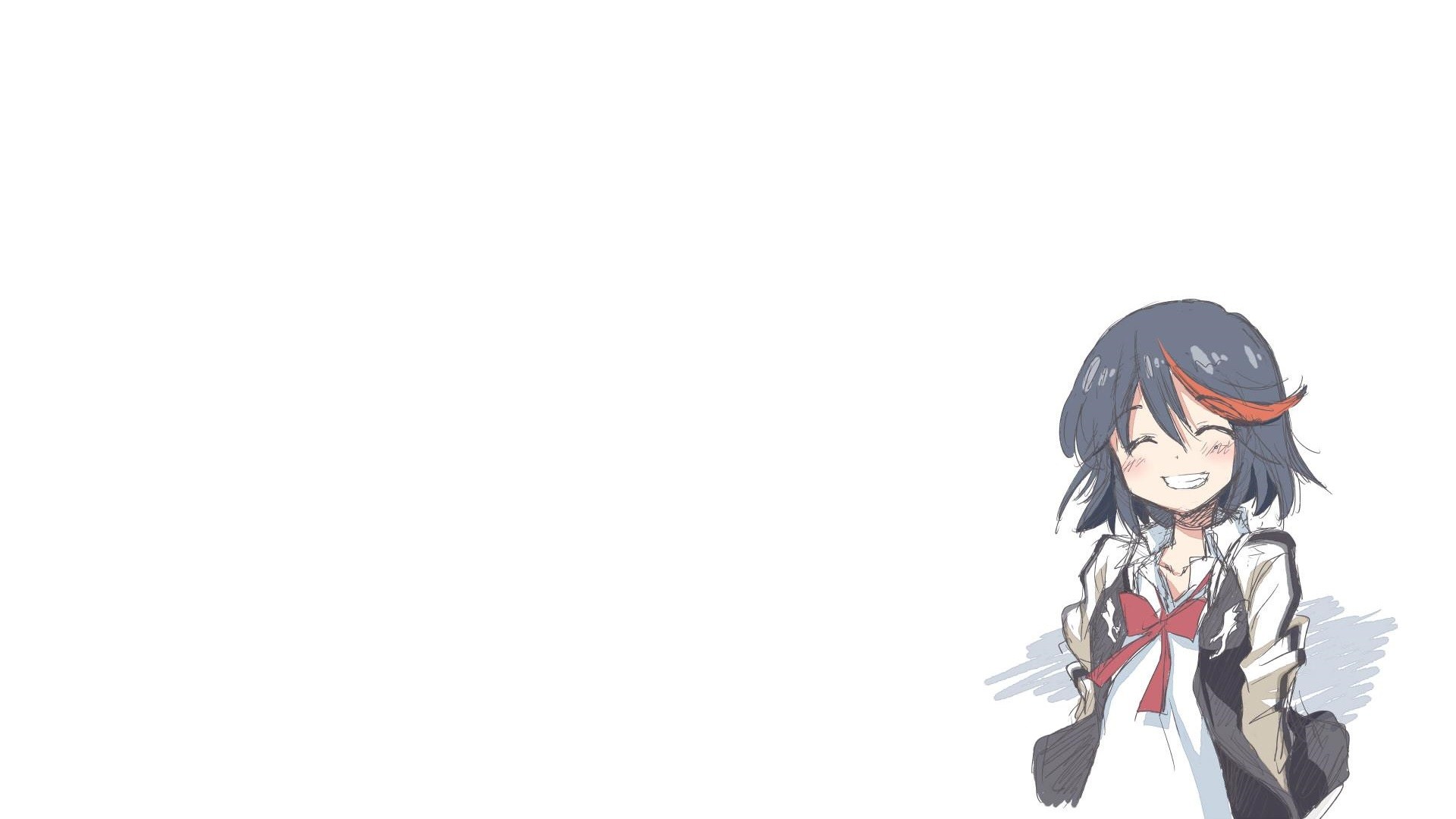 Matoi Ryuuko from Kill la Kill smiling HD Wallpaper