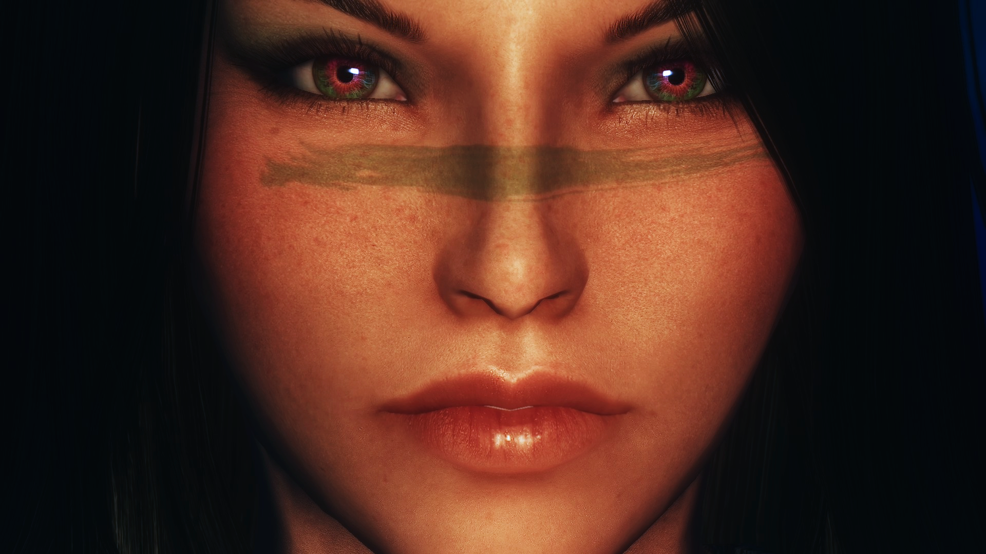 The Elder Scrolls V: Skyrim Woman Close-up HD Wallpaper