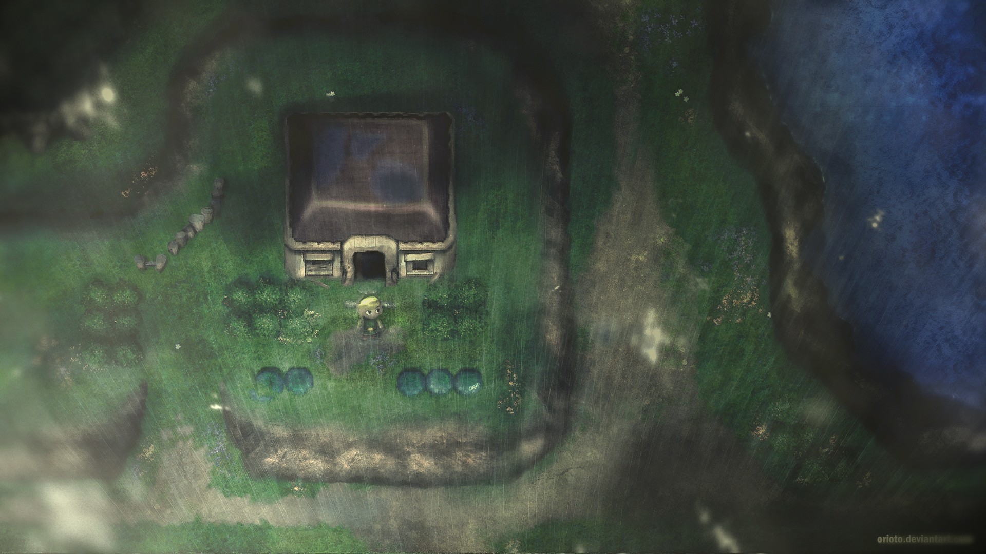 Link in The Legend of Zelda HD Wallpaper