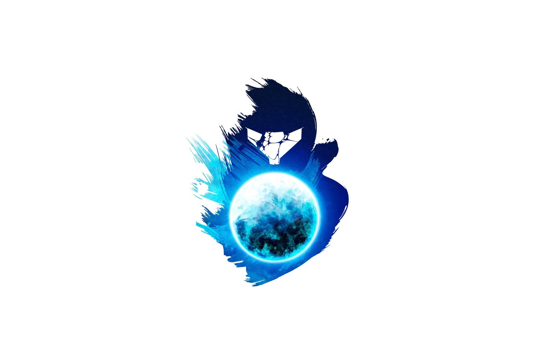 Metroid Samus Aran Blue Orb HD Wallpaper