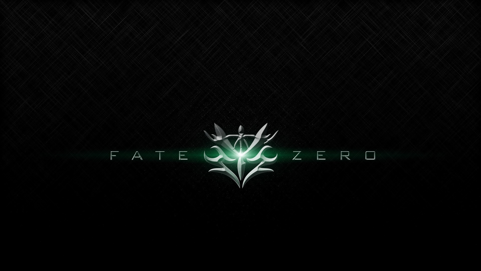 Fate Zero logo with dark background HD Wallpaper