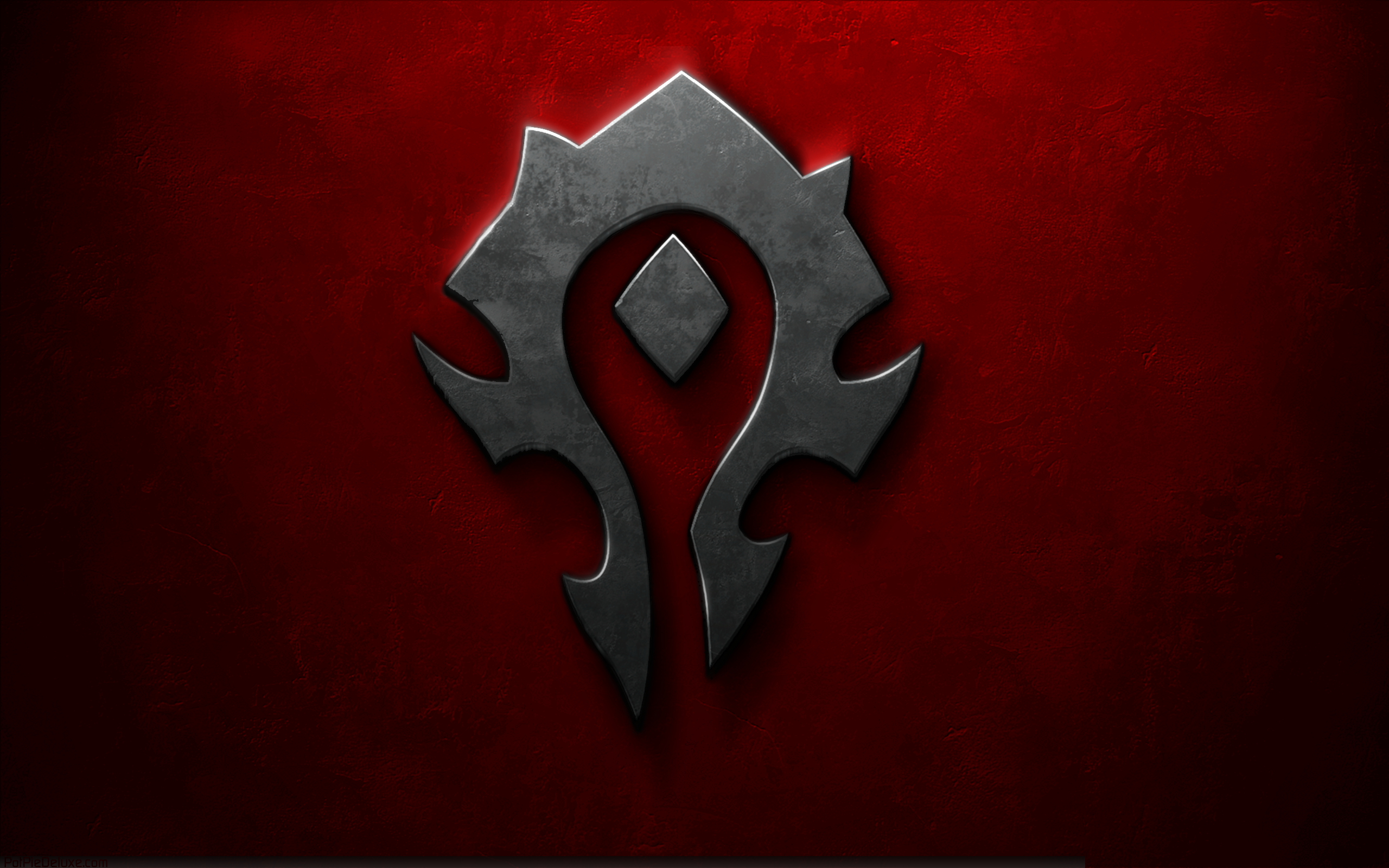 World of Warcraft Horde Symbol HD Wallpaper