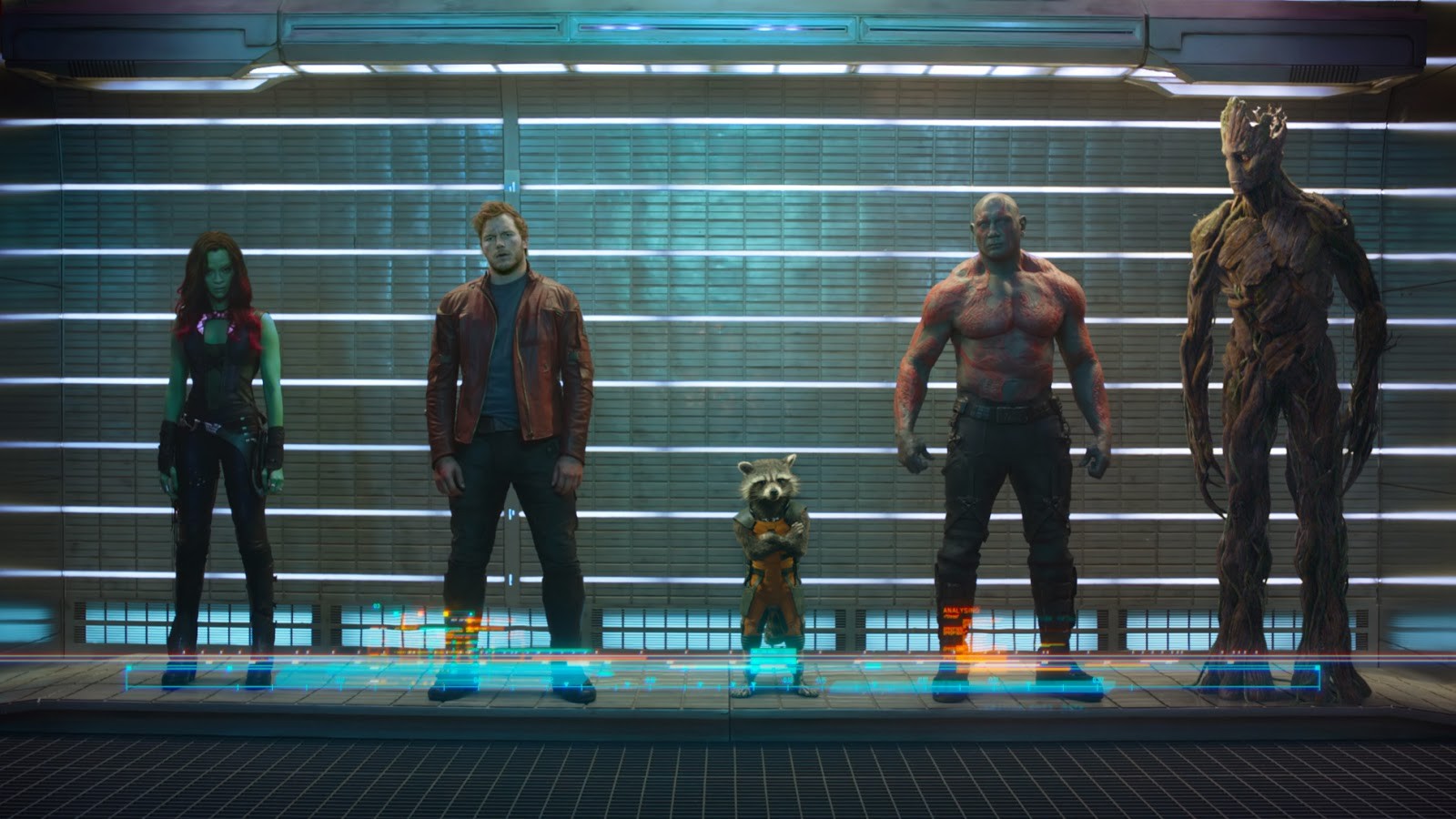 Guardians of the Galaxy characters standing HD Wallpaper