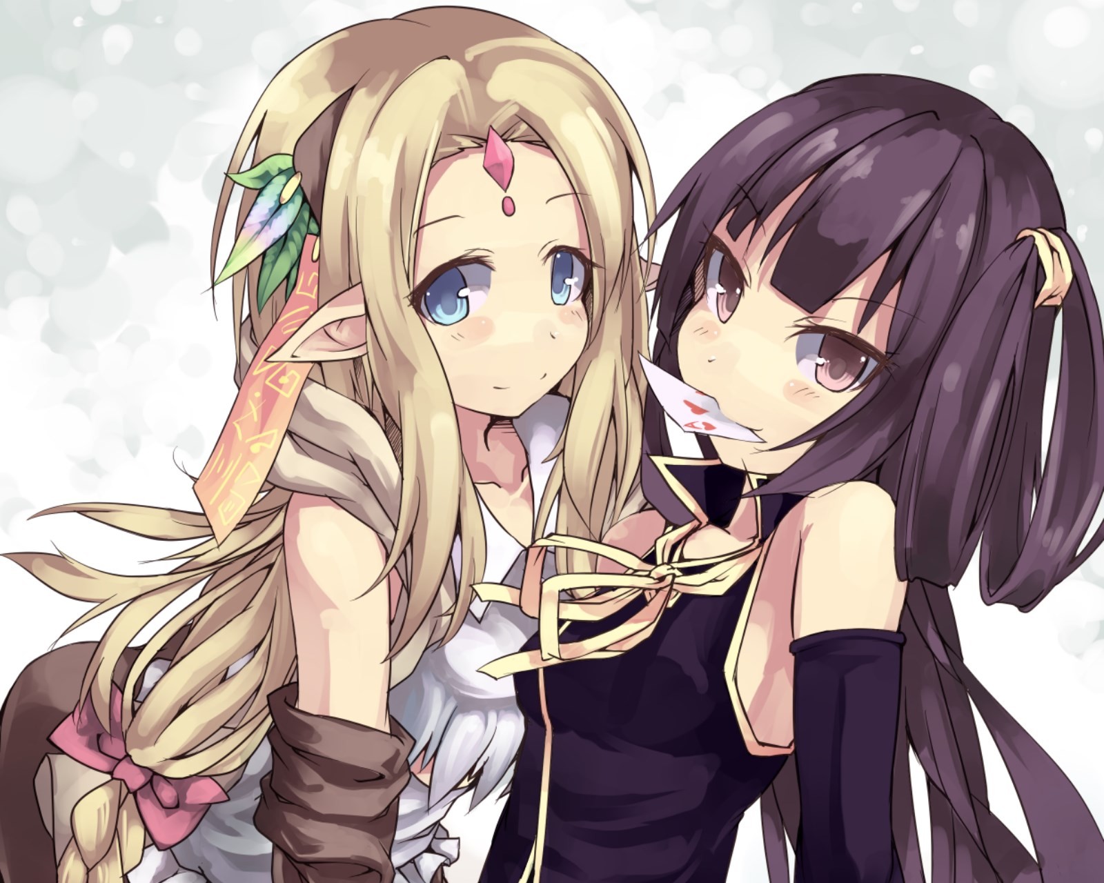 Zell Chlammy and Nilvalen Feel from No Game No Life HD Wallpaper