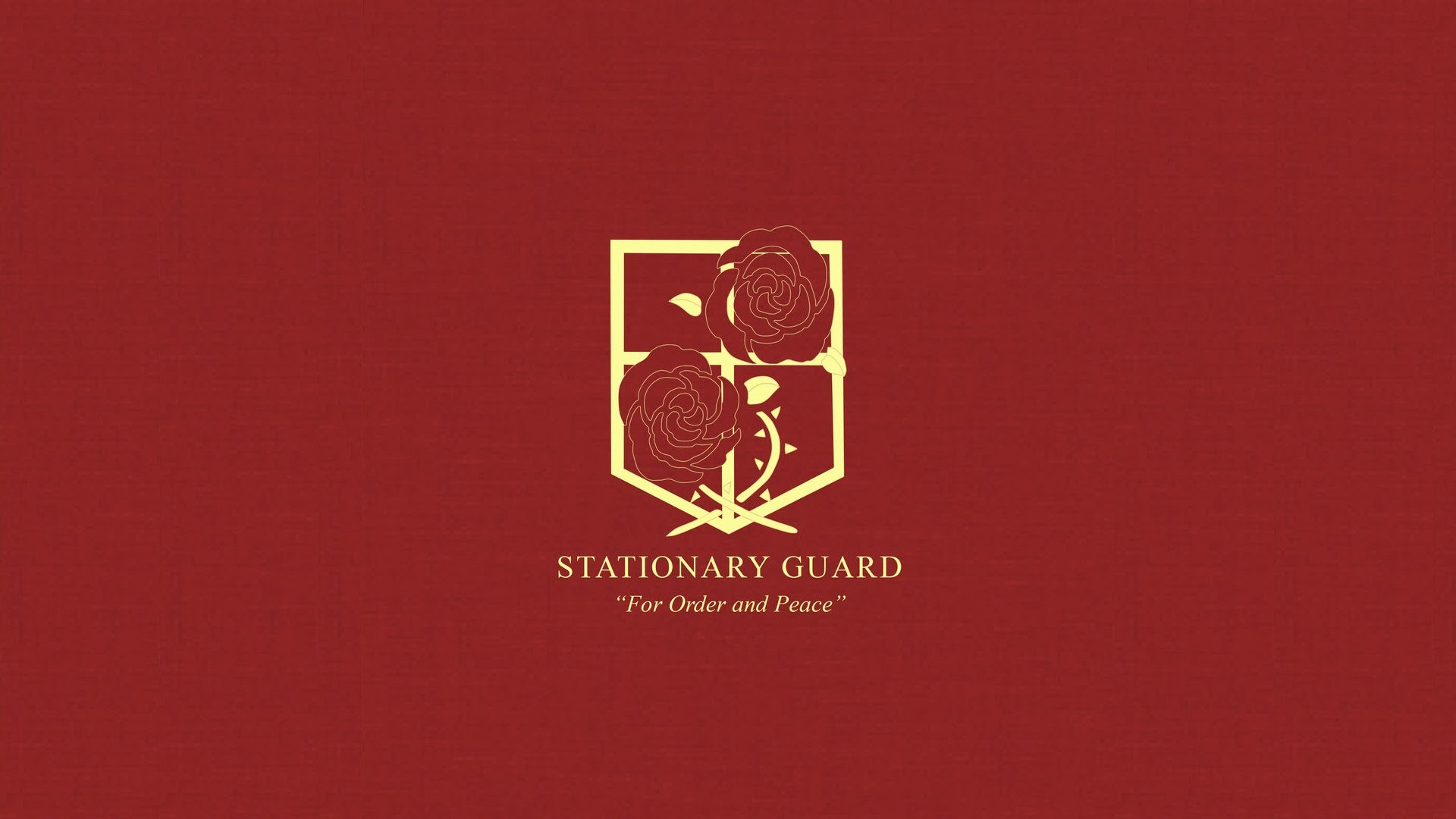 Stationary Guard "For Order and Peace" Emblem HD Wallpaper
