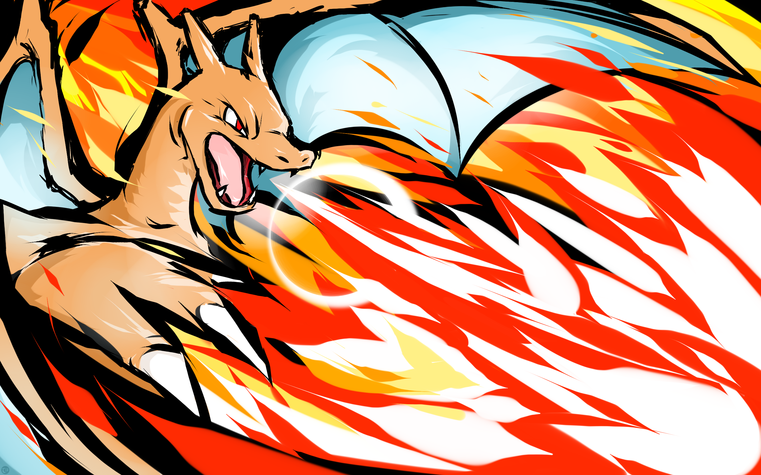 Pokémon, Charizard HD Wallpaper