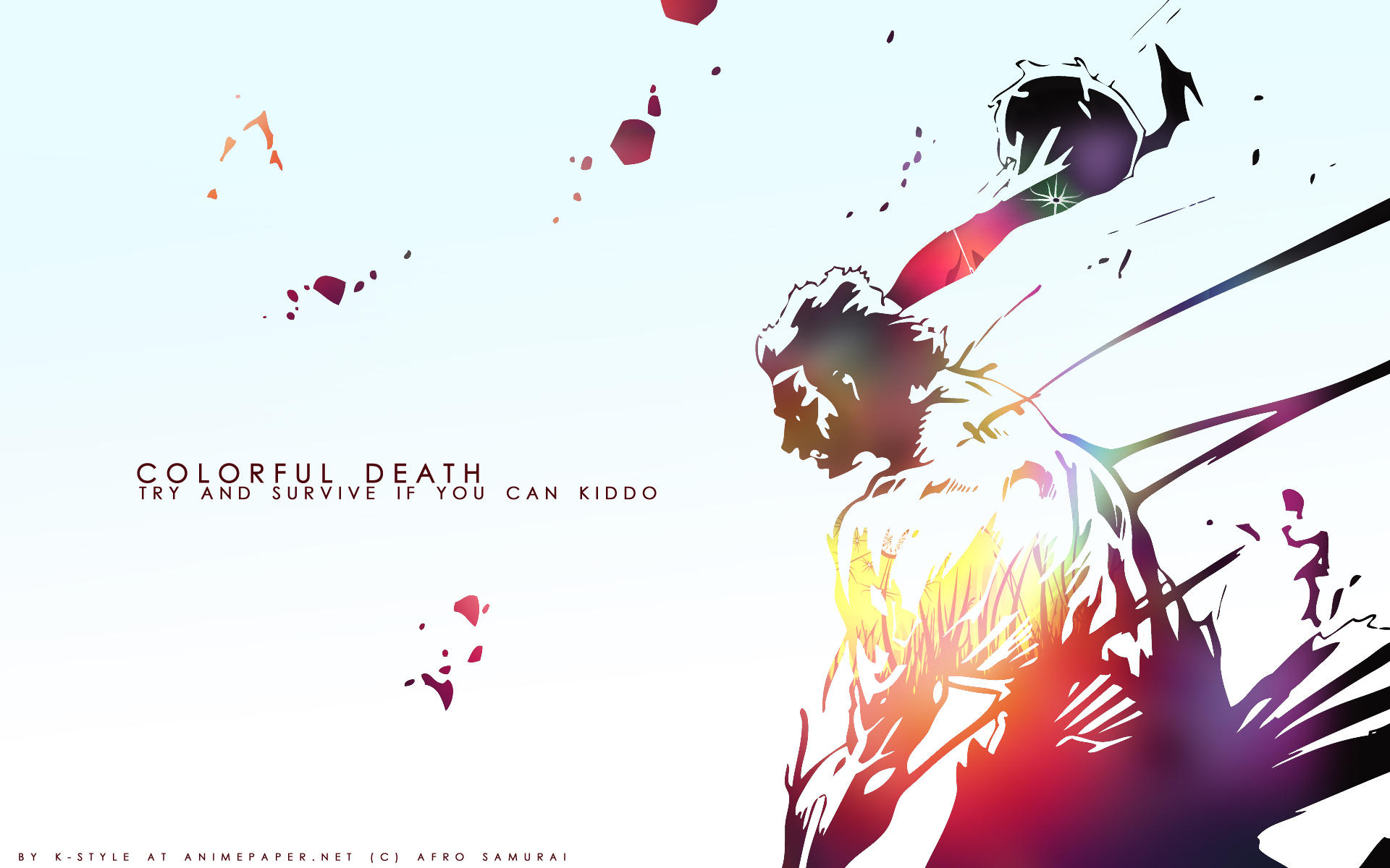 Afro Samurai Colorful Death by K-Style HD Wallpaper
