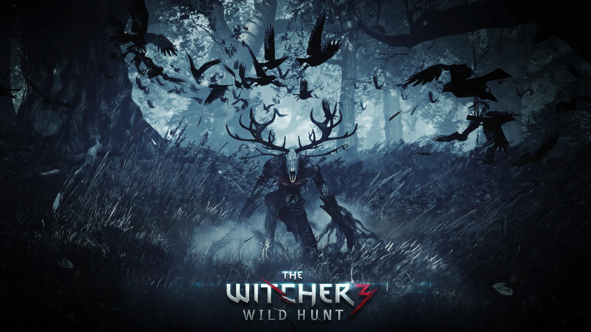 The Witcher 3: Wild Hunt Leshen and Crows HD Wallpaper