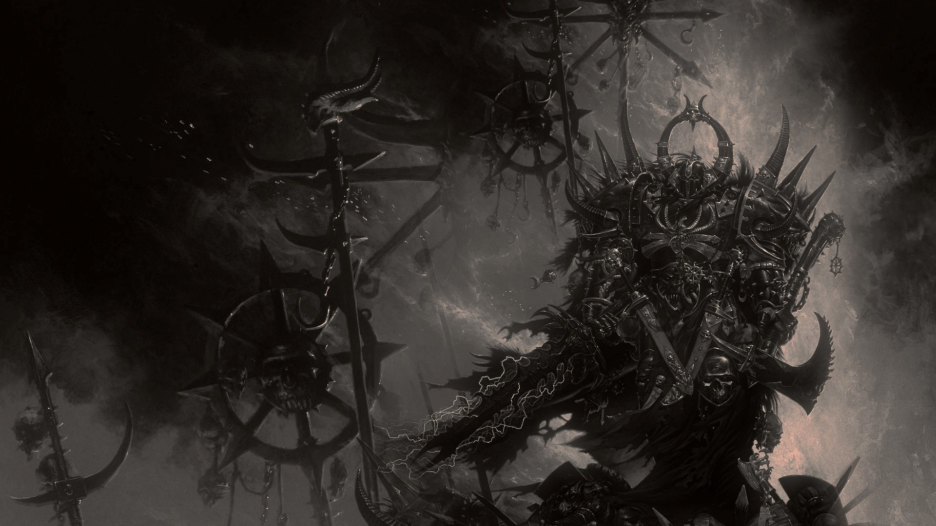 Warhammer 40,000 Chaos Space Marine HD Wallpaper