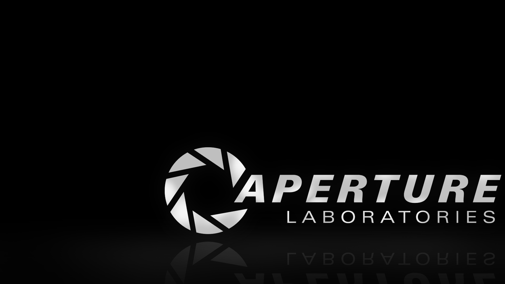 Aperture Laboratories Logo from Portal HD Wallpaper