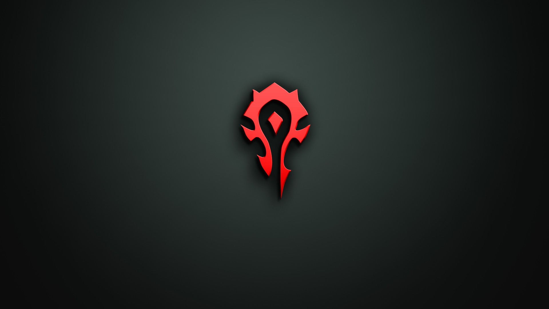 World of Warcraft Horde Symbol HD Wallpaper