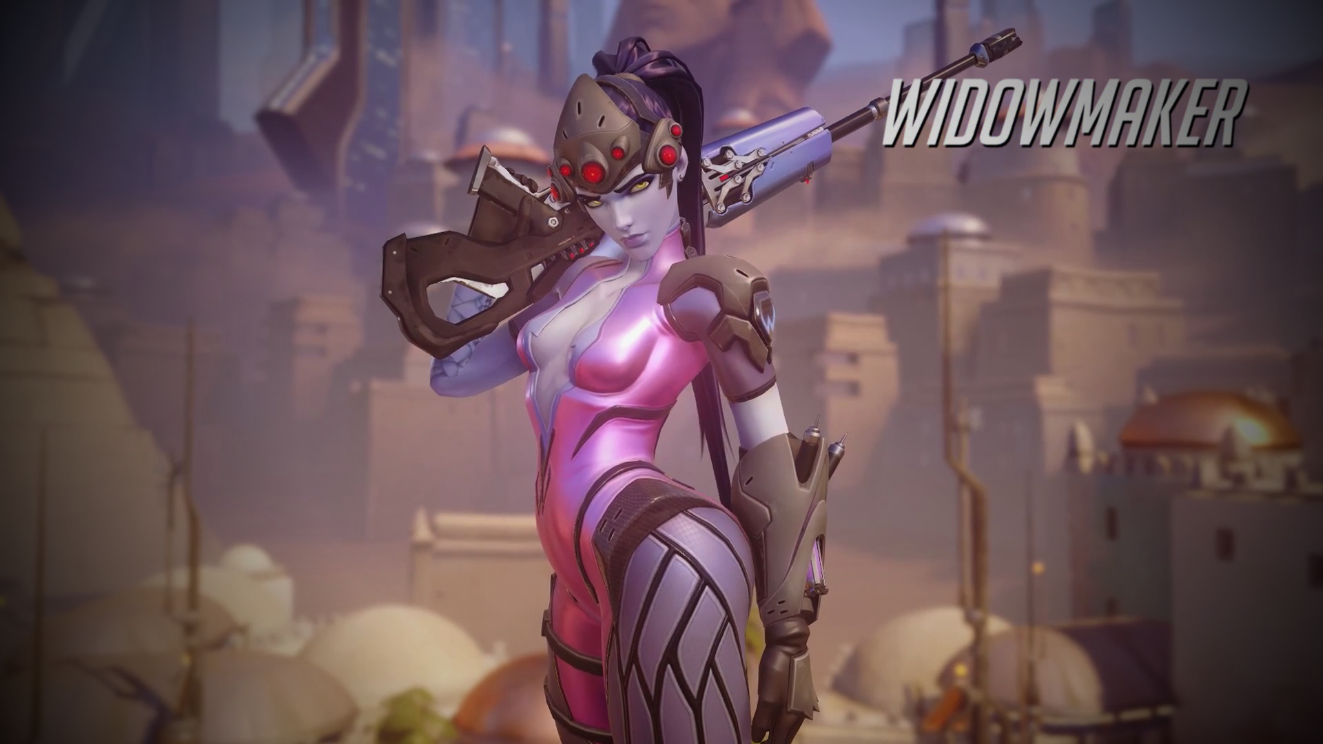 Widowmaker from Overwatch HD Wallpaper