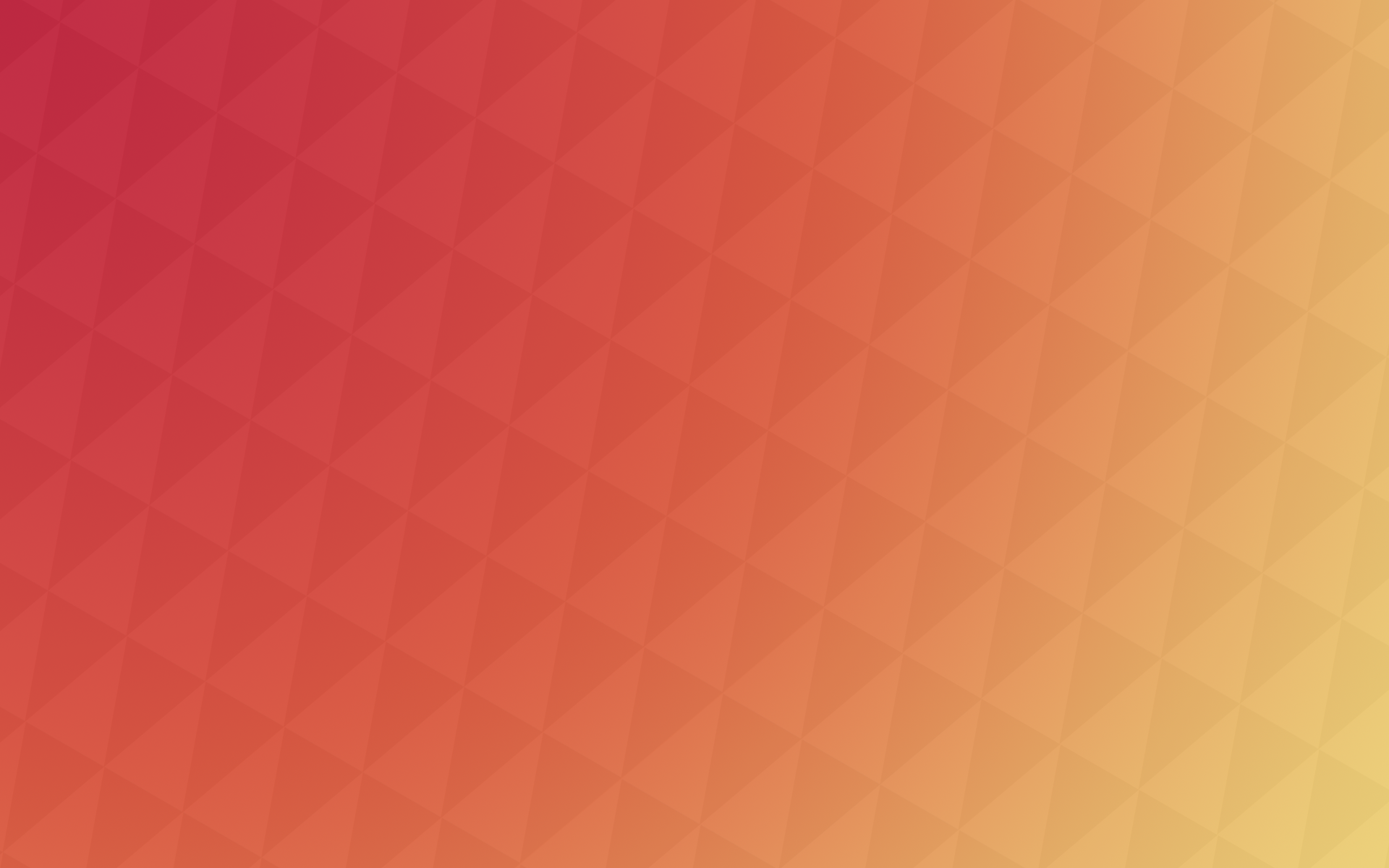 Geometric gradient pattern with red and yellow colors HD Wallpaper