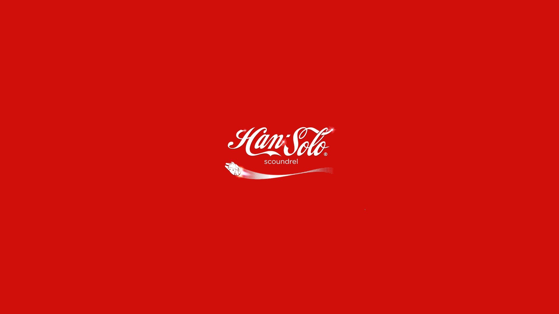 Han Solo Coca-Cola Parody Logo HD Wallpaper