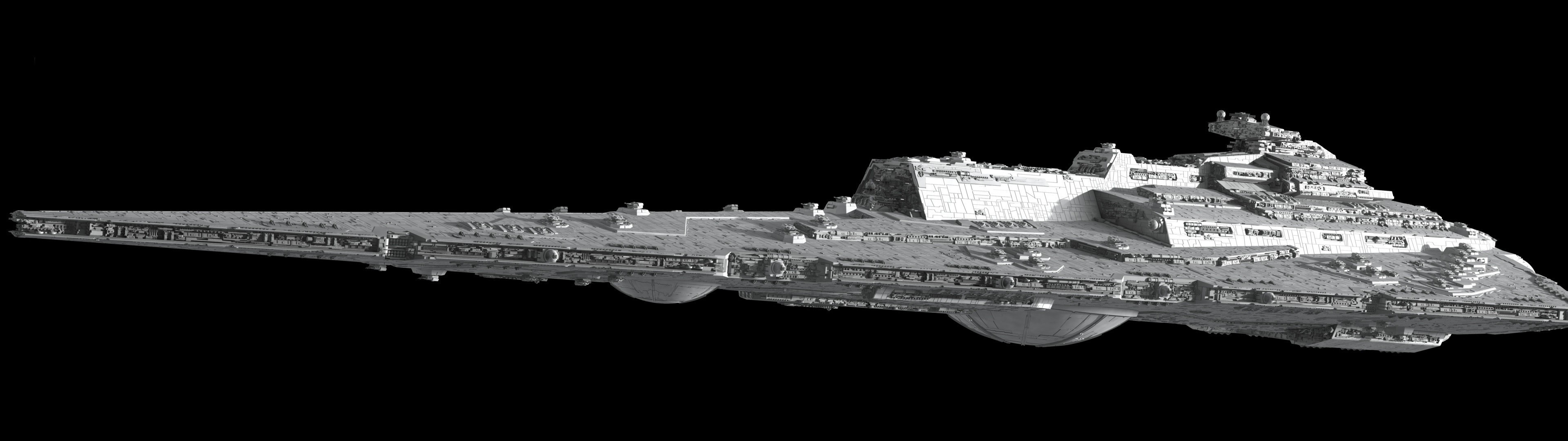 Star Wars Imperial Star Destroyer spaceship render HD Wallpaper