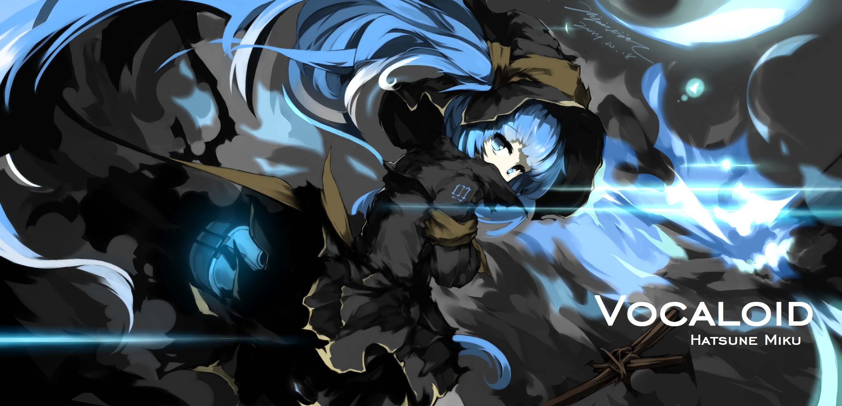 Hatsune Miku Vocaloid Anime Art HD Wallpaper