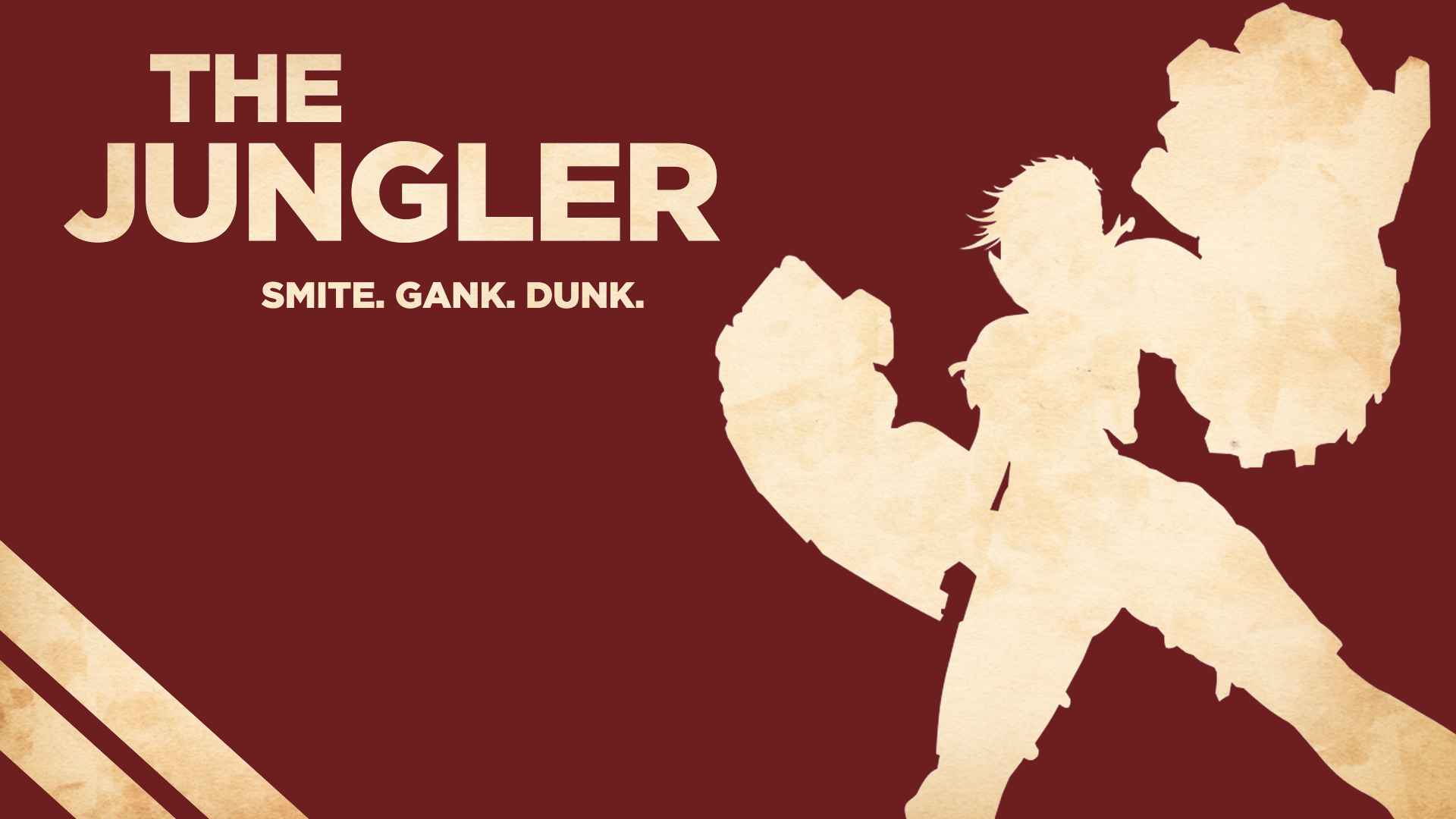 The Jungler: Smite. Gank. Dunk. League of Legends HD Wallpaper