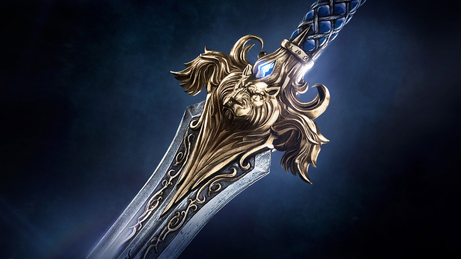 World of Warcraft Lion Sword HD Wallpaper