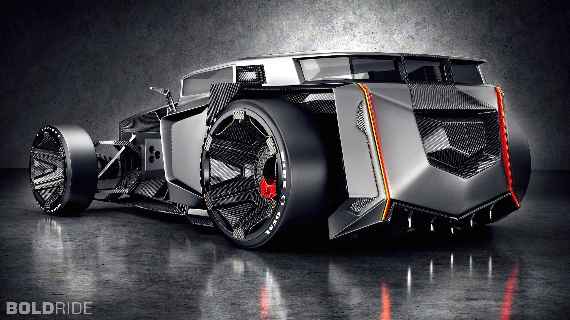 Lamborghini Carbon Fiber Supercar HD Wallpaper