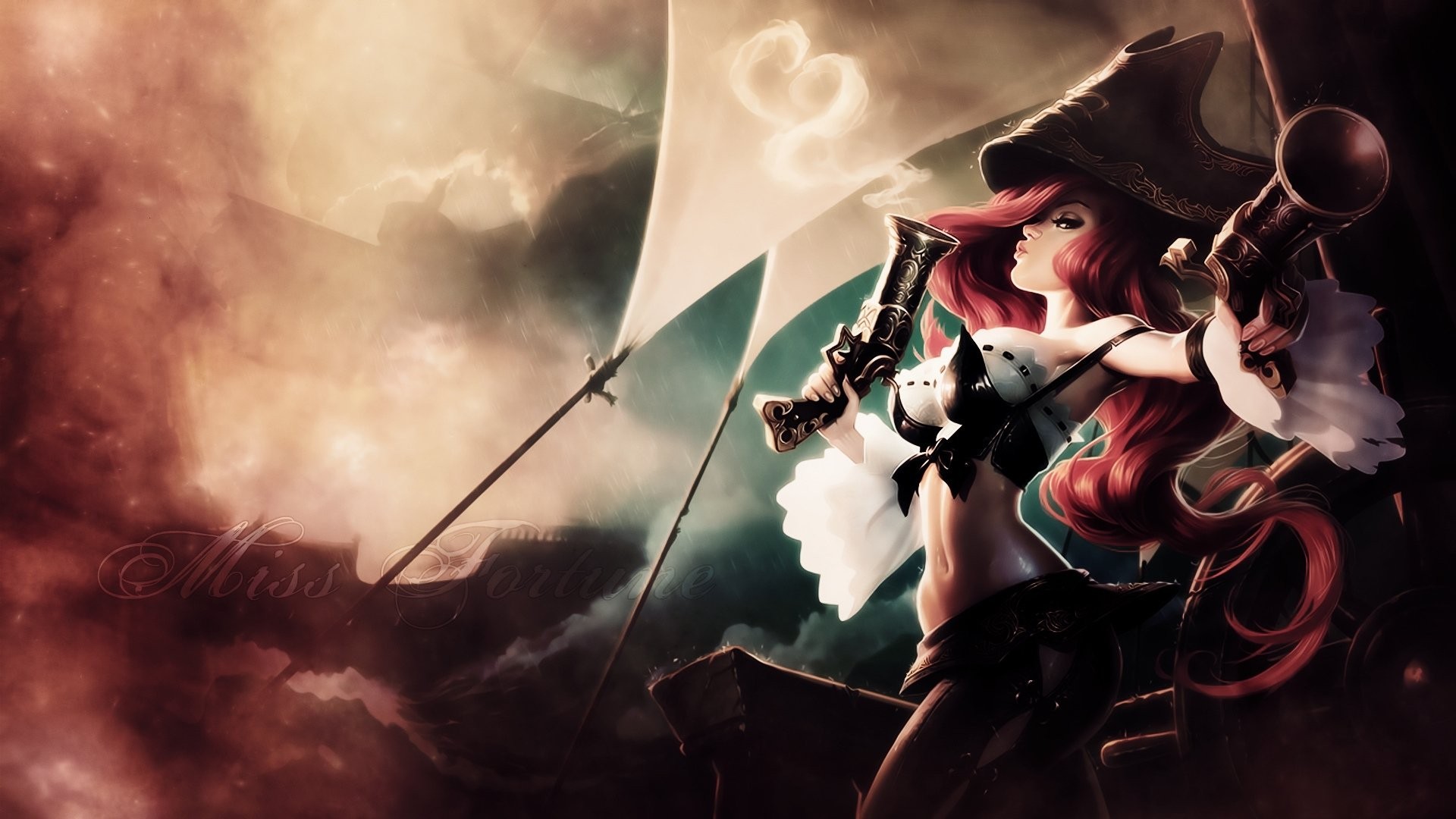 Miss Fortune from League of Legends HD Wallpaper