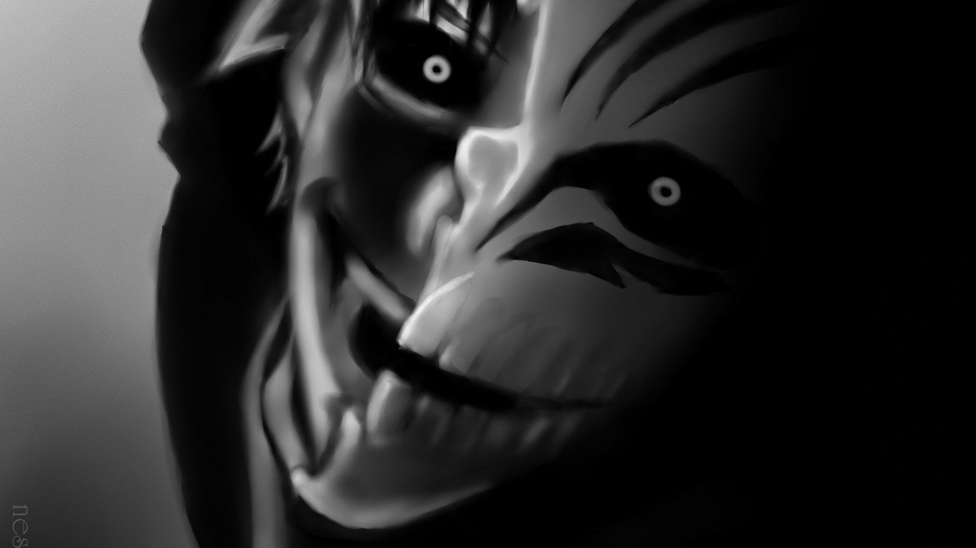 Ichigo Kurosaki in his Hollow form from Bleach HD Wallpaper