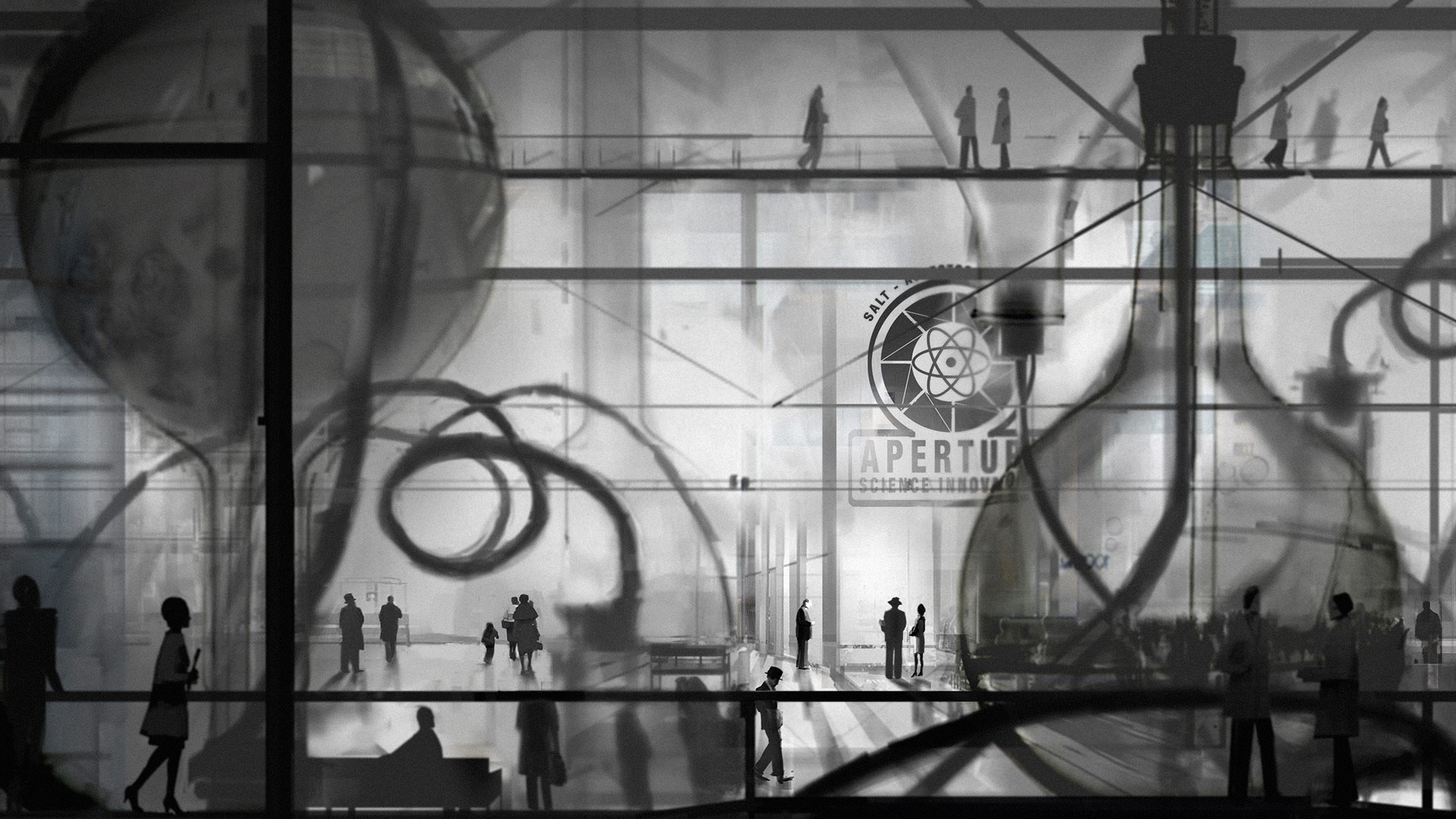 Aperture Science Laboratory from Portal HD Wallpaper