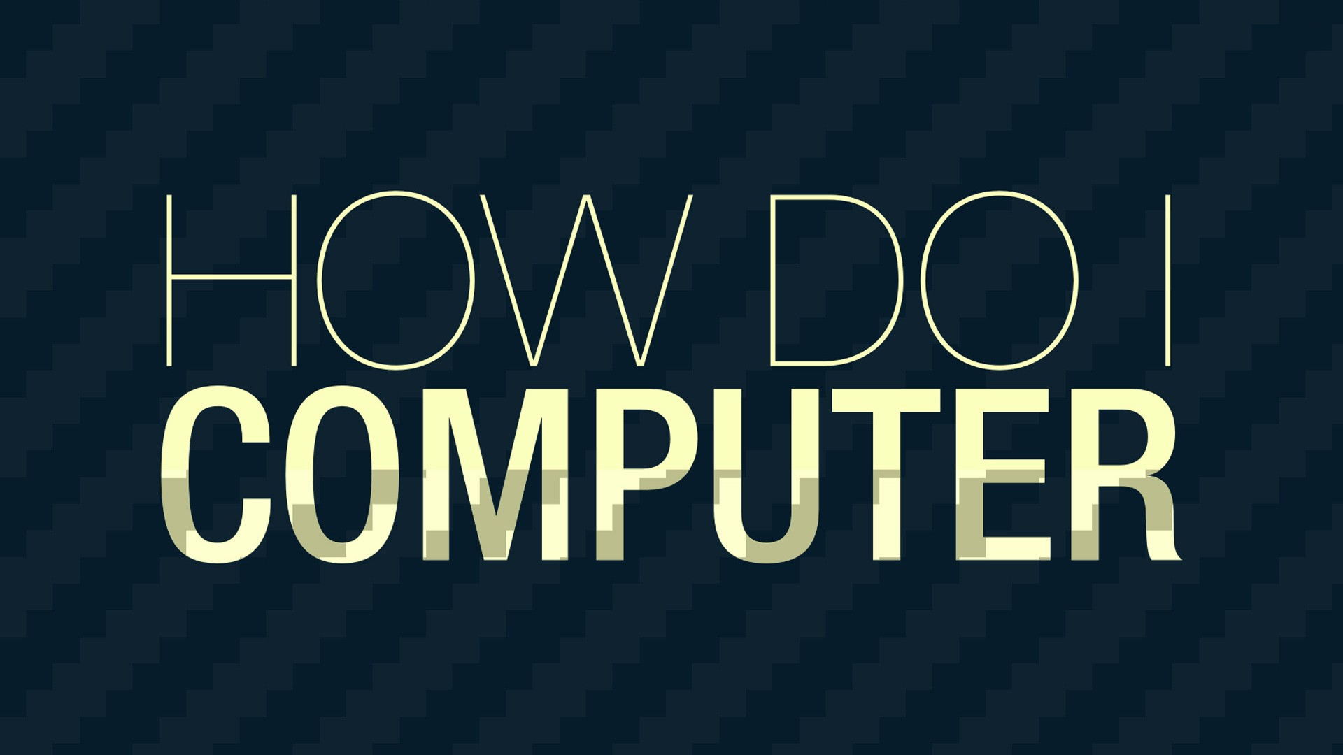 How Do I Computer Typography HD Wallpaper