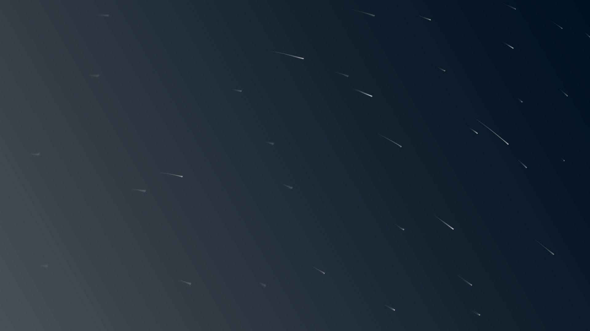 Night sky with shooting stars HD Wallpaper